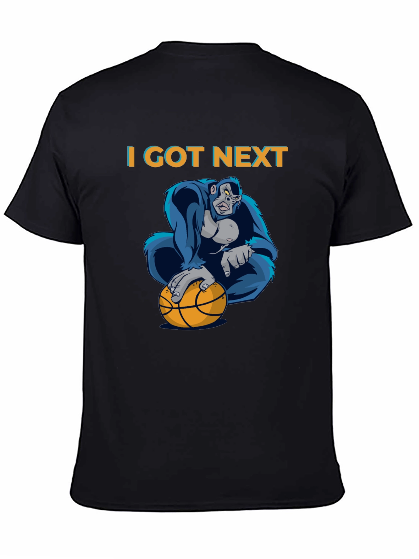 I Got Next Gorilla Basketball Graphic T-Shirt