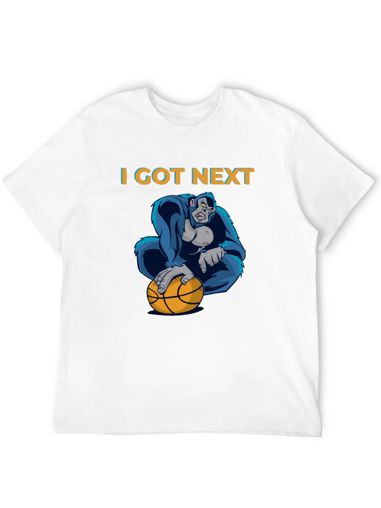 I Got Next Gorilla Basketball Graphic T-Shirt