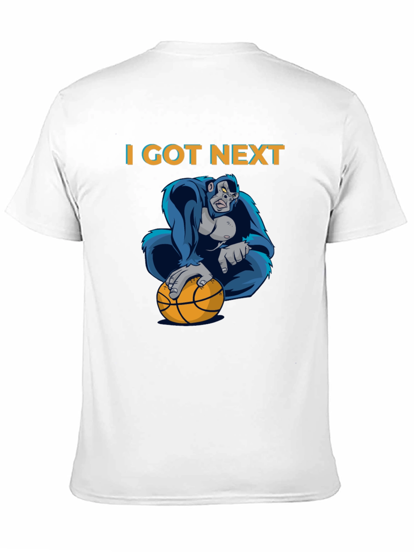 I Got Next Gorilla Basketball Graphic T-Shirt