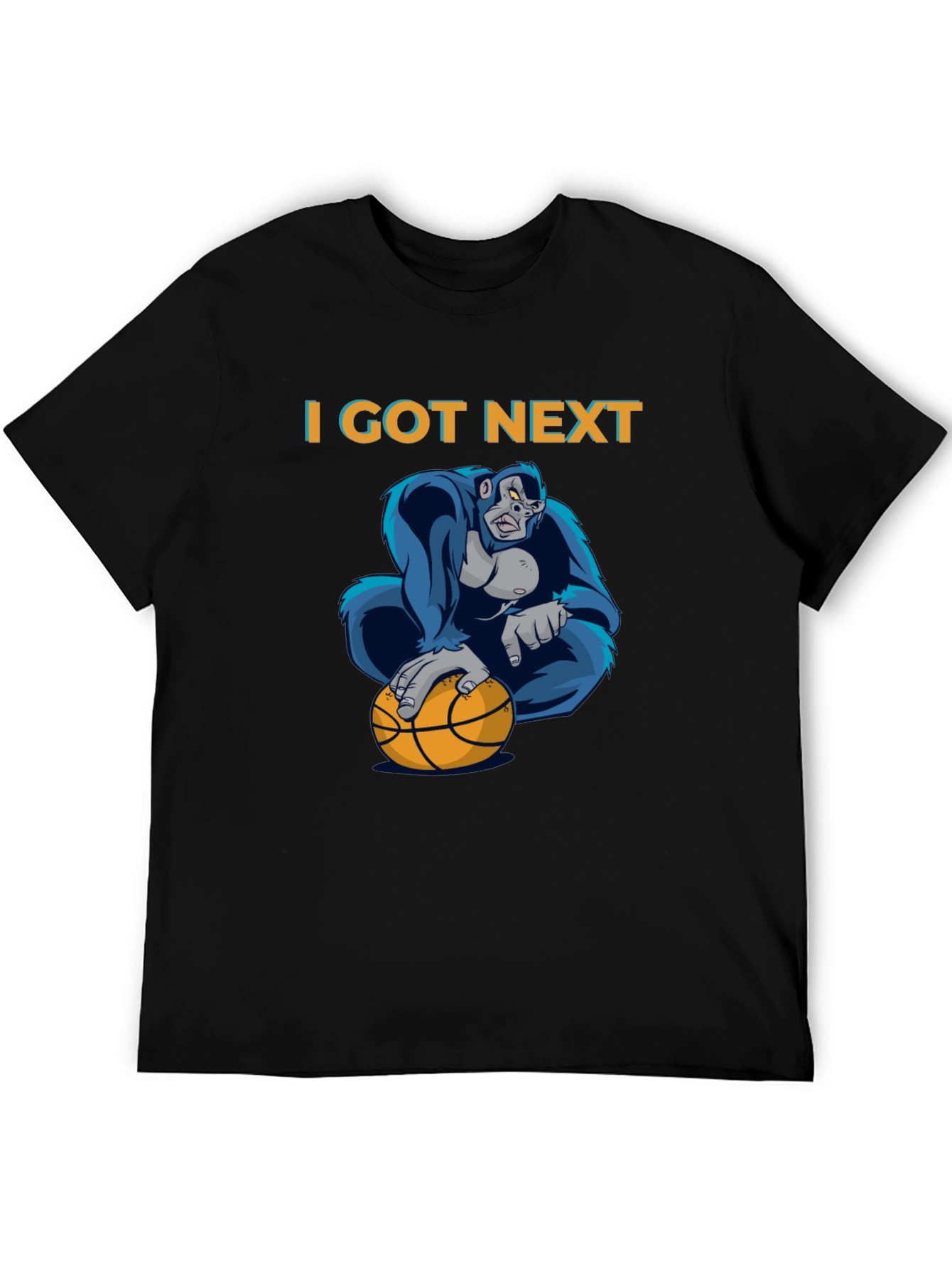 I Got Next Gorilla Basketball Graphic T-Shirt