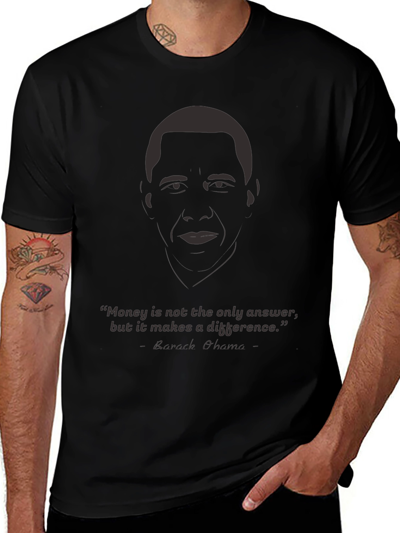 Obama Quote Graphic Tee