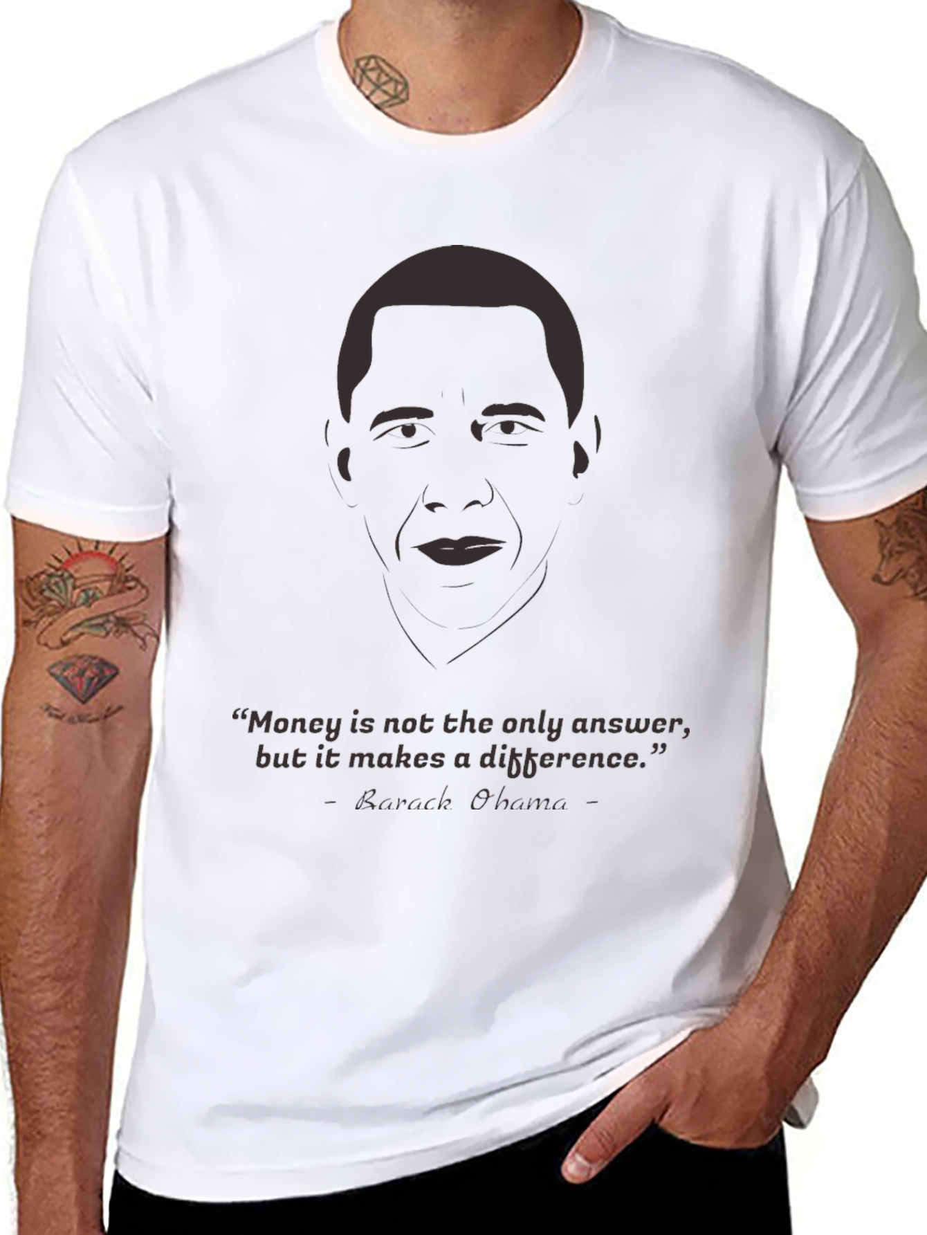 Obama Quote Graphic Tee