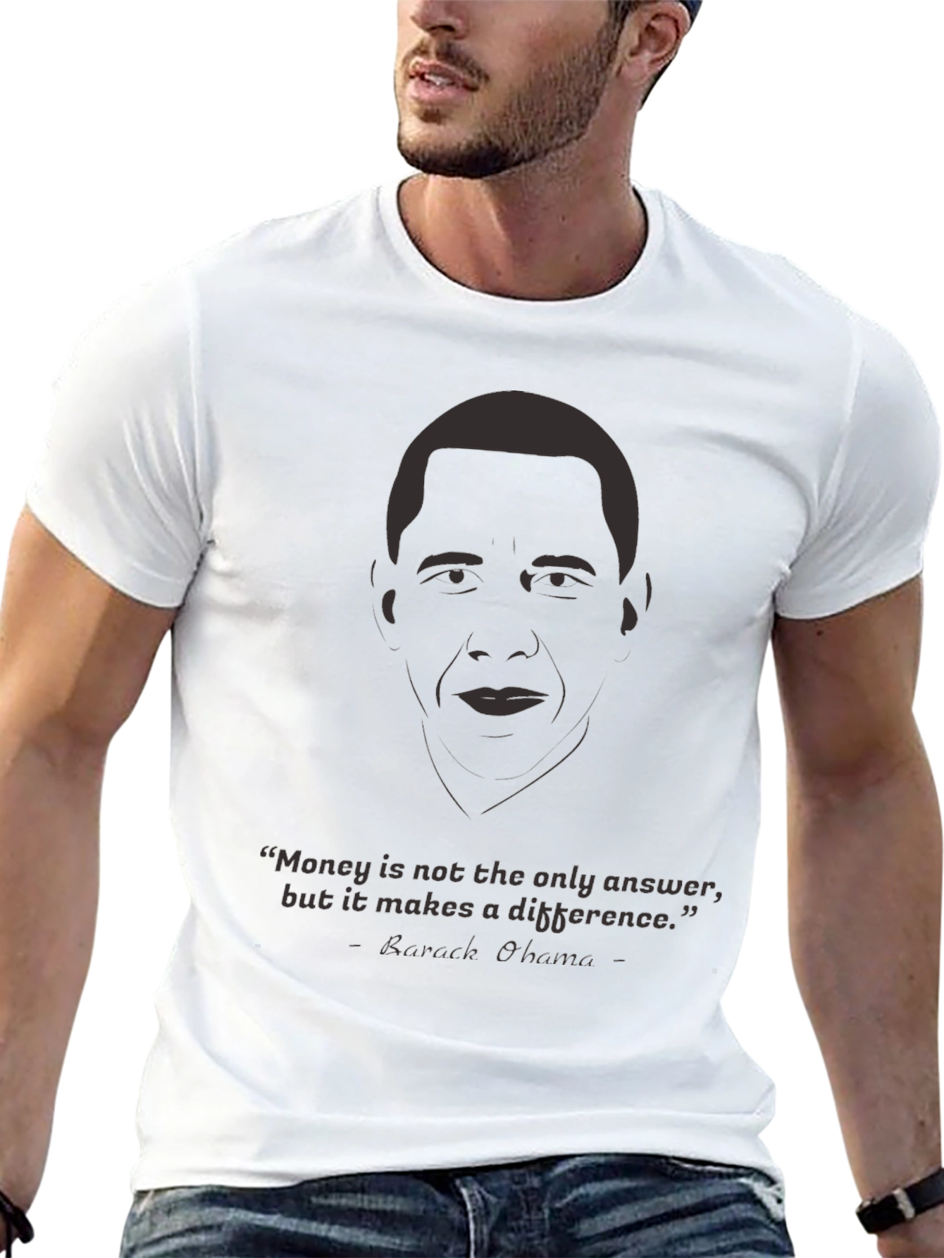 Obama Quote Graphic Tee