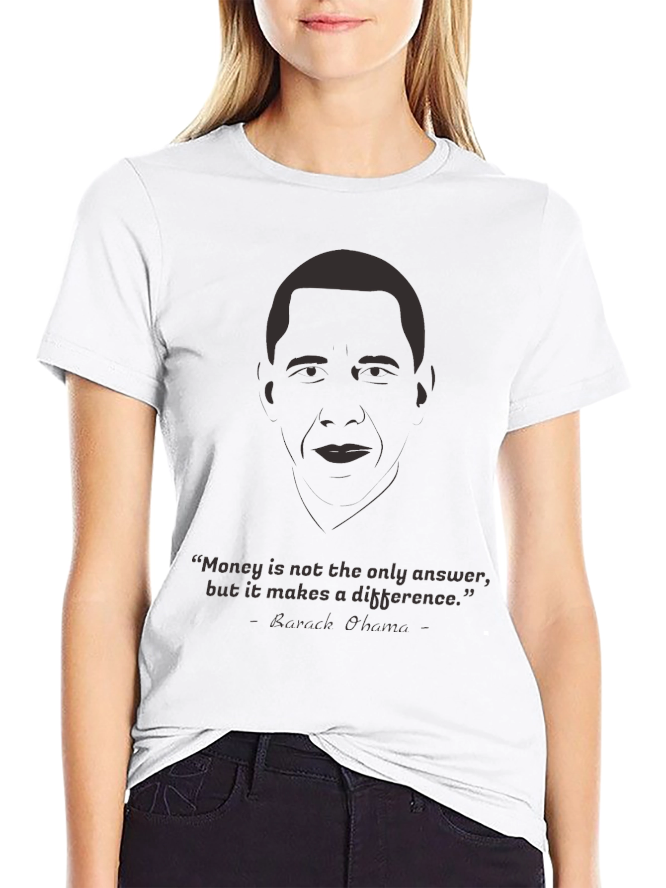 Obama Quote Graphic Tee