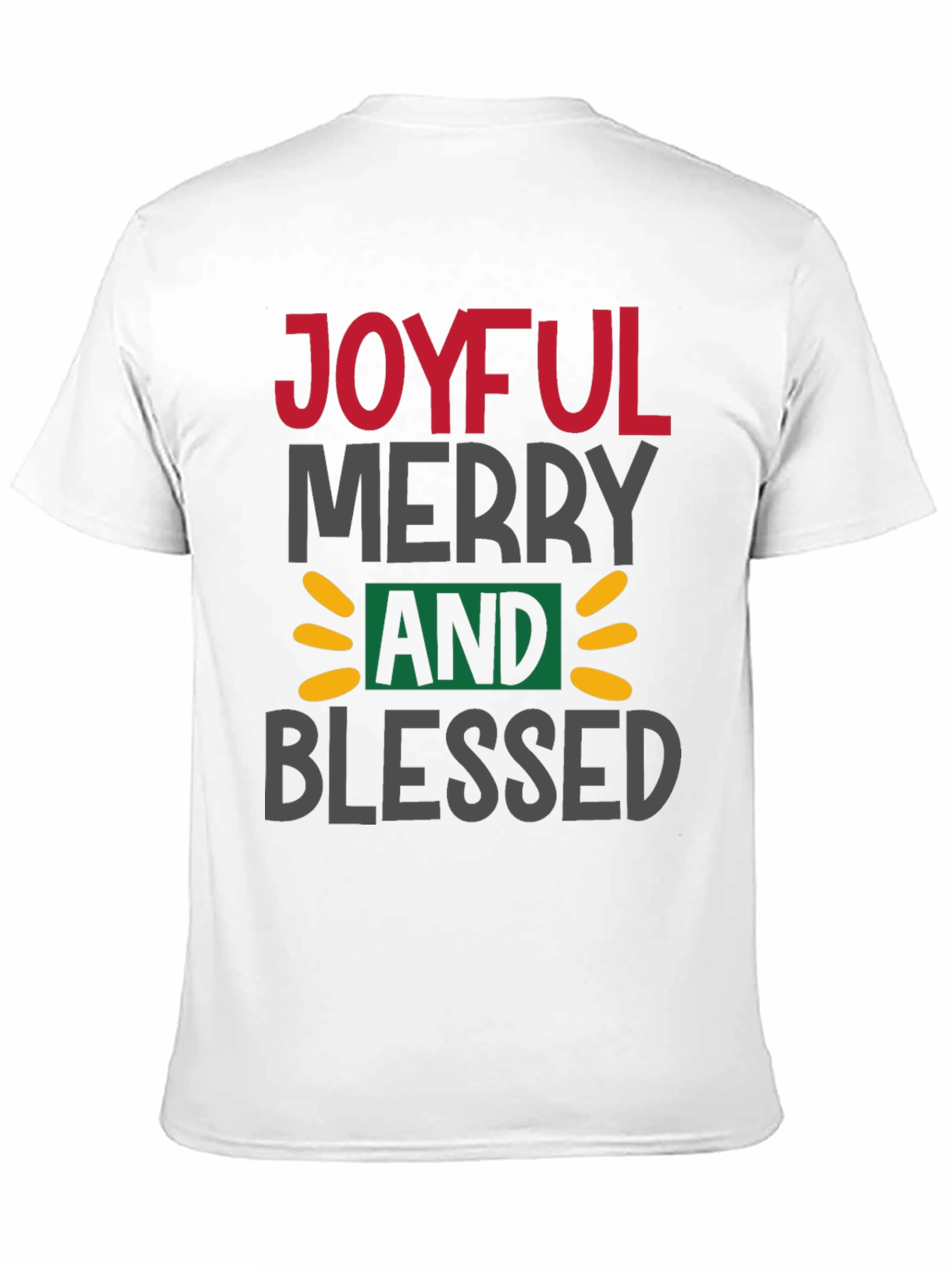 Joyful Merry and Blessed Graphic Tee