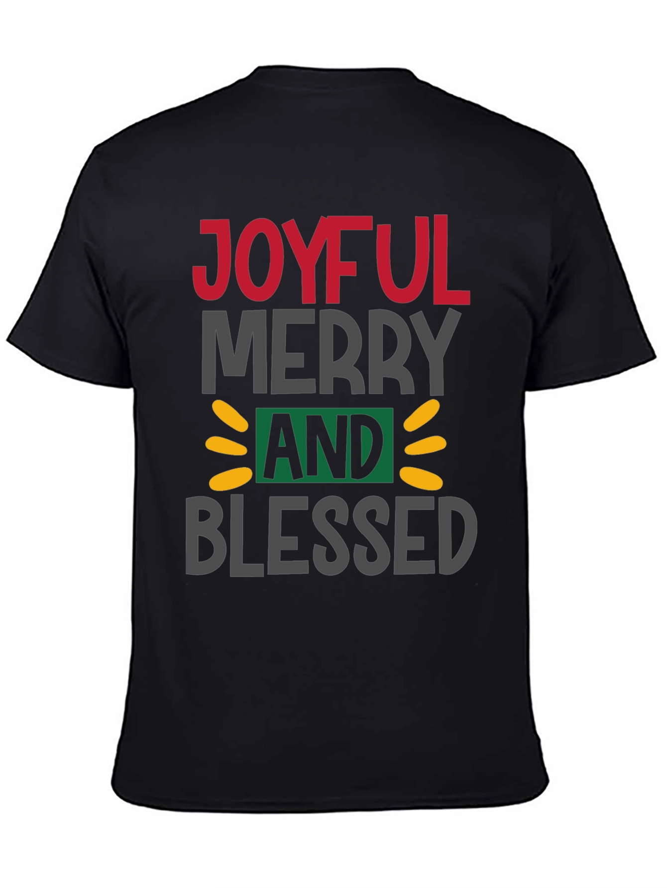 Joyful Merry and Blessed Graphic Tee