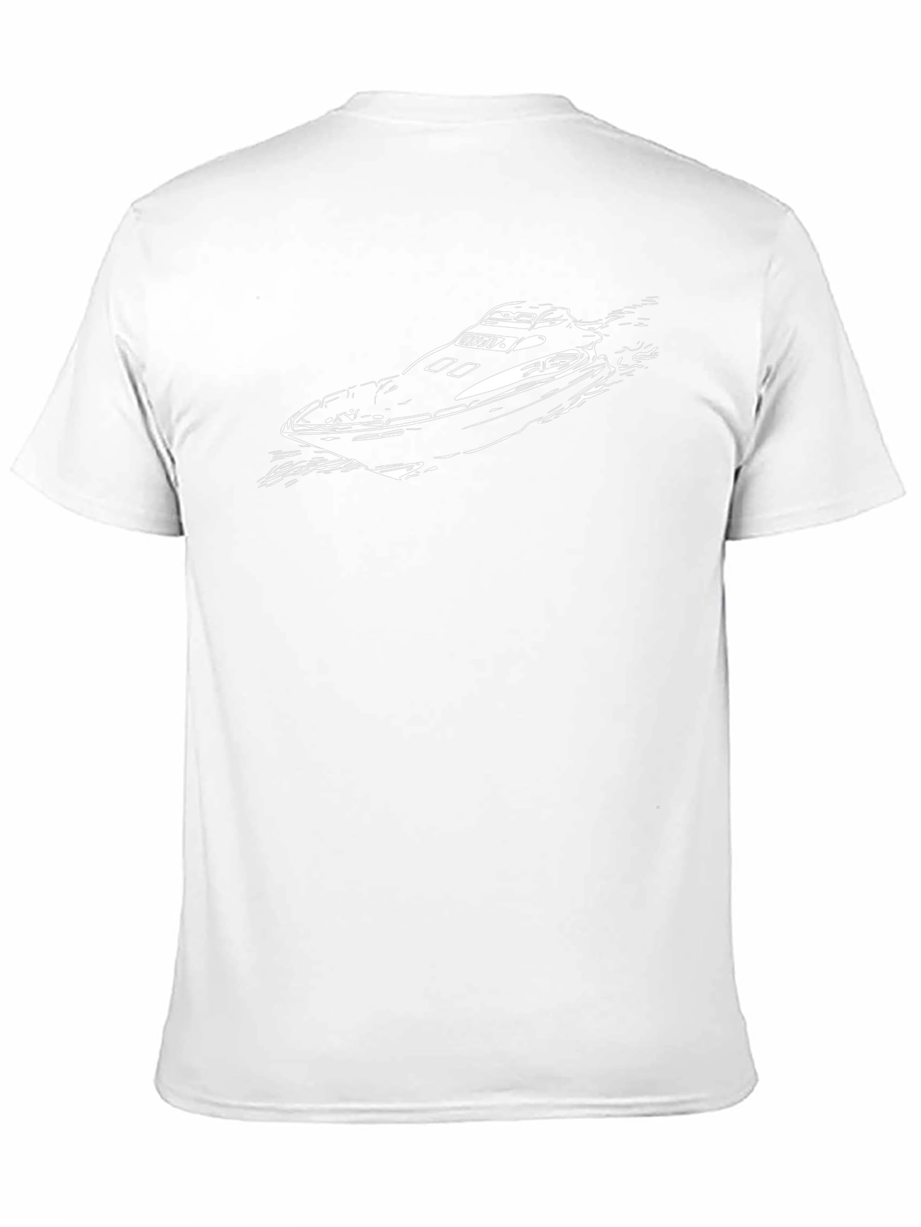 Black Boat Graphic Tee - Stylish Menswear