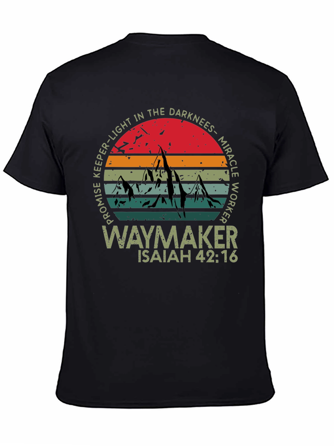Waymaker Graphic Tee - Isaiah 42:16 Christian Shirt