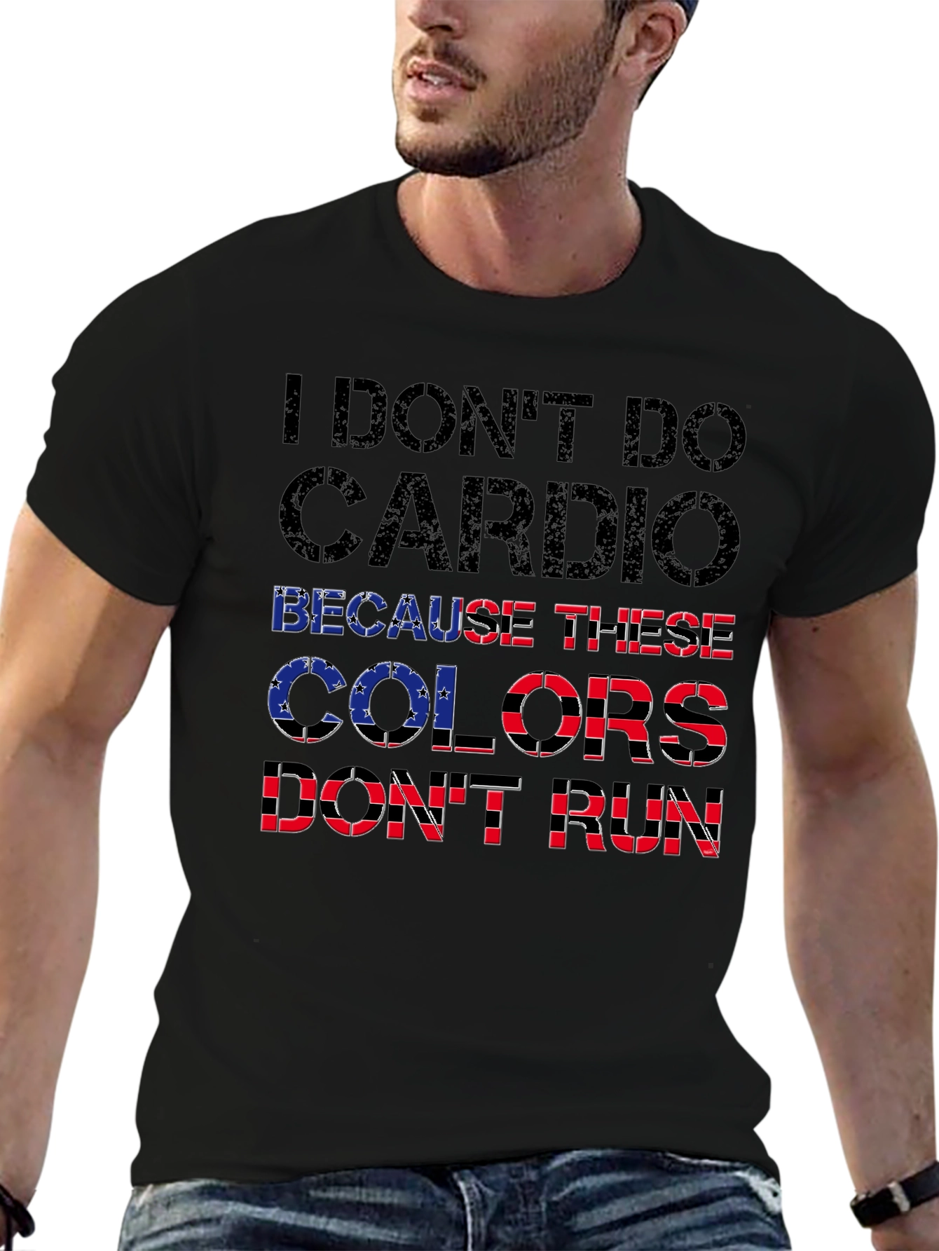 I Dont Do Cardio Graphic T-Shirt