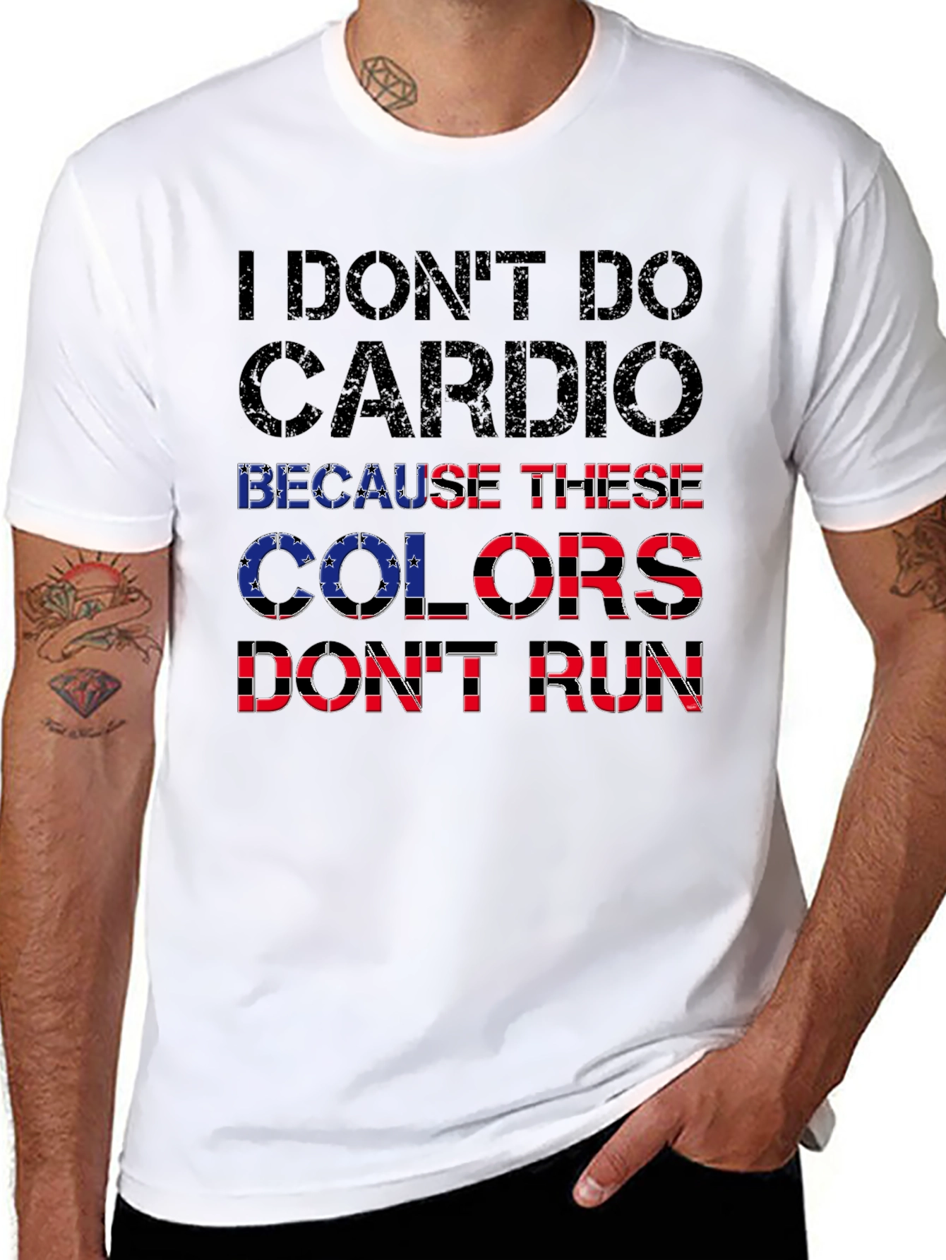 I Dont Do Cardio Graphic T-Shirt