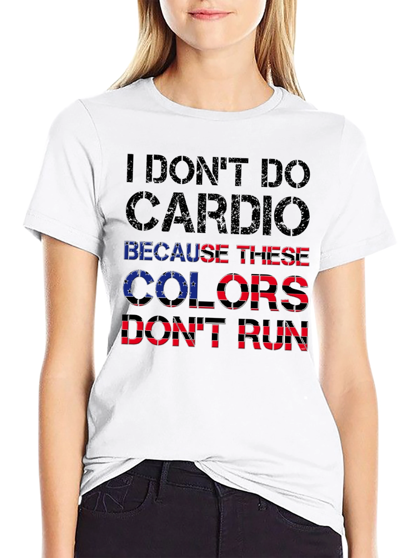 I Dont Do Cardio Graphic T-Shirt