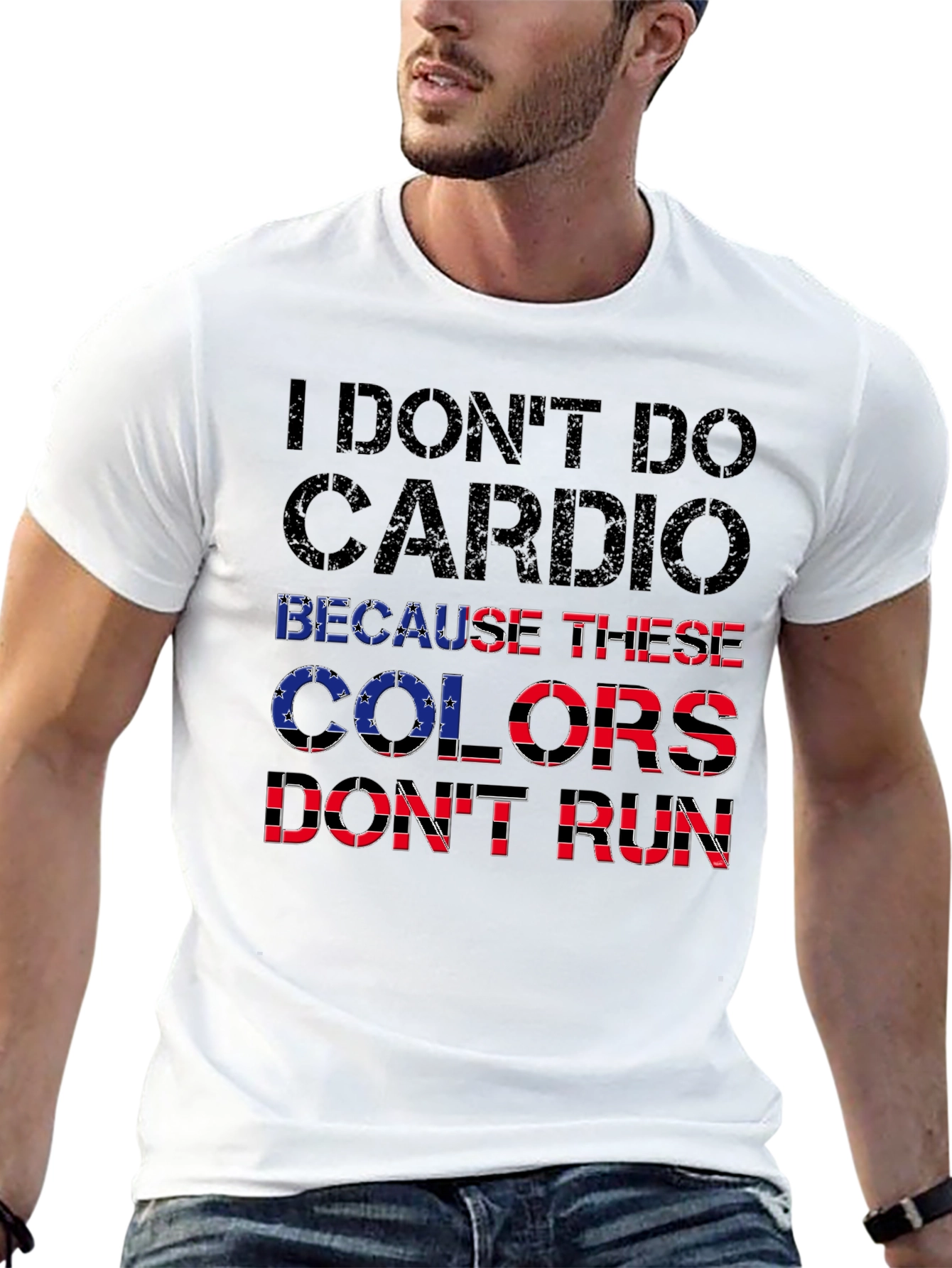 I Dont Do Cardio Graphic T-Shirt