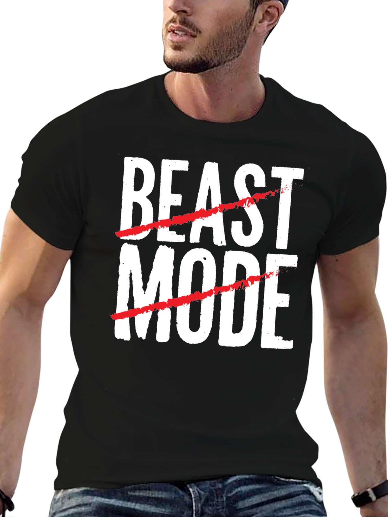 Beast Mode T-Shirt - Black Graphic Tee