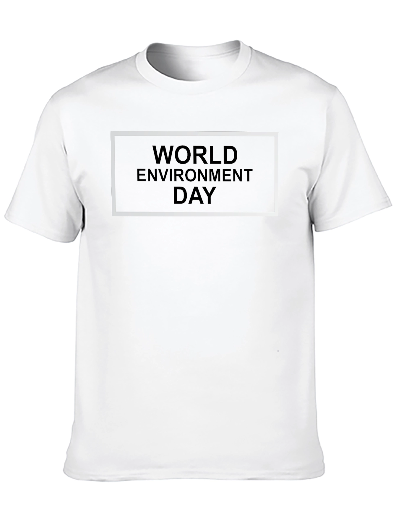 World Environment Day T-Shirt - Black
