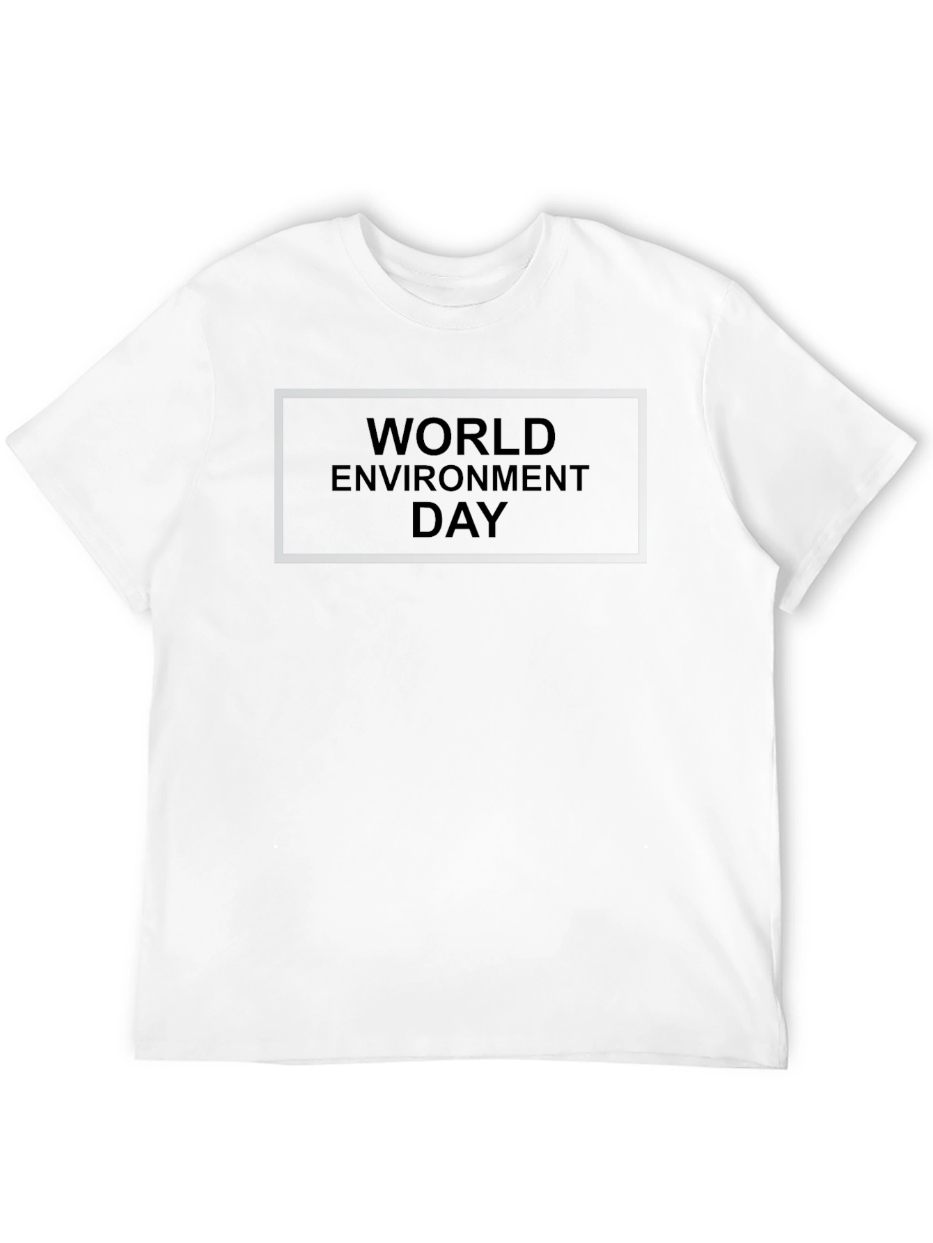 World Environment Day T-Shirt - Black