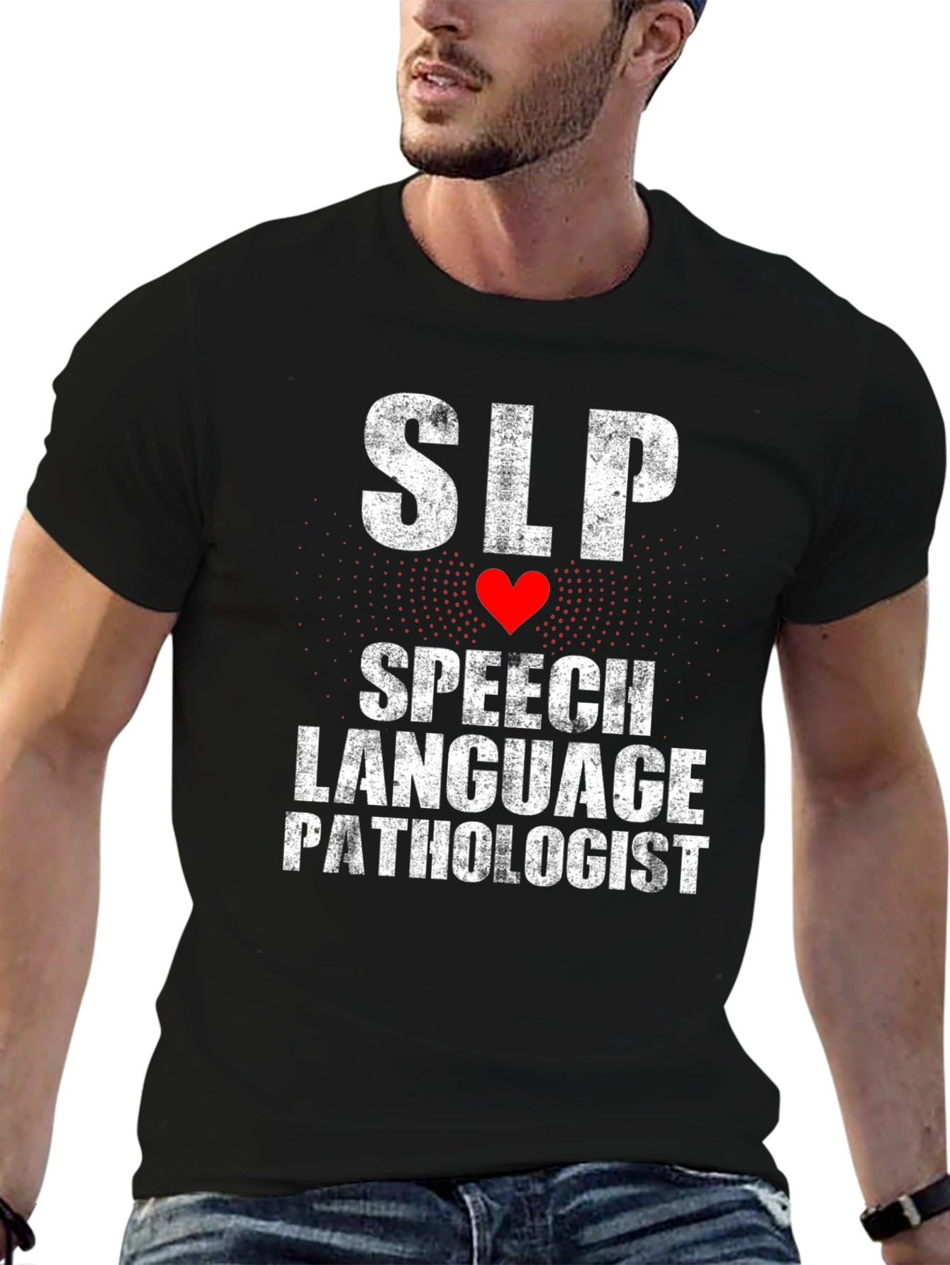 SLP Speech Language Pathologist Graphic Tee Shirt