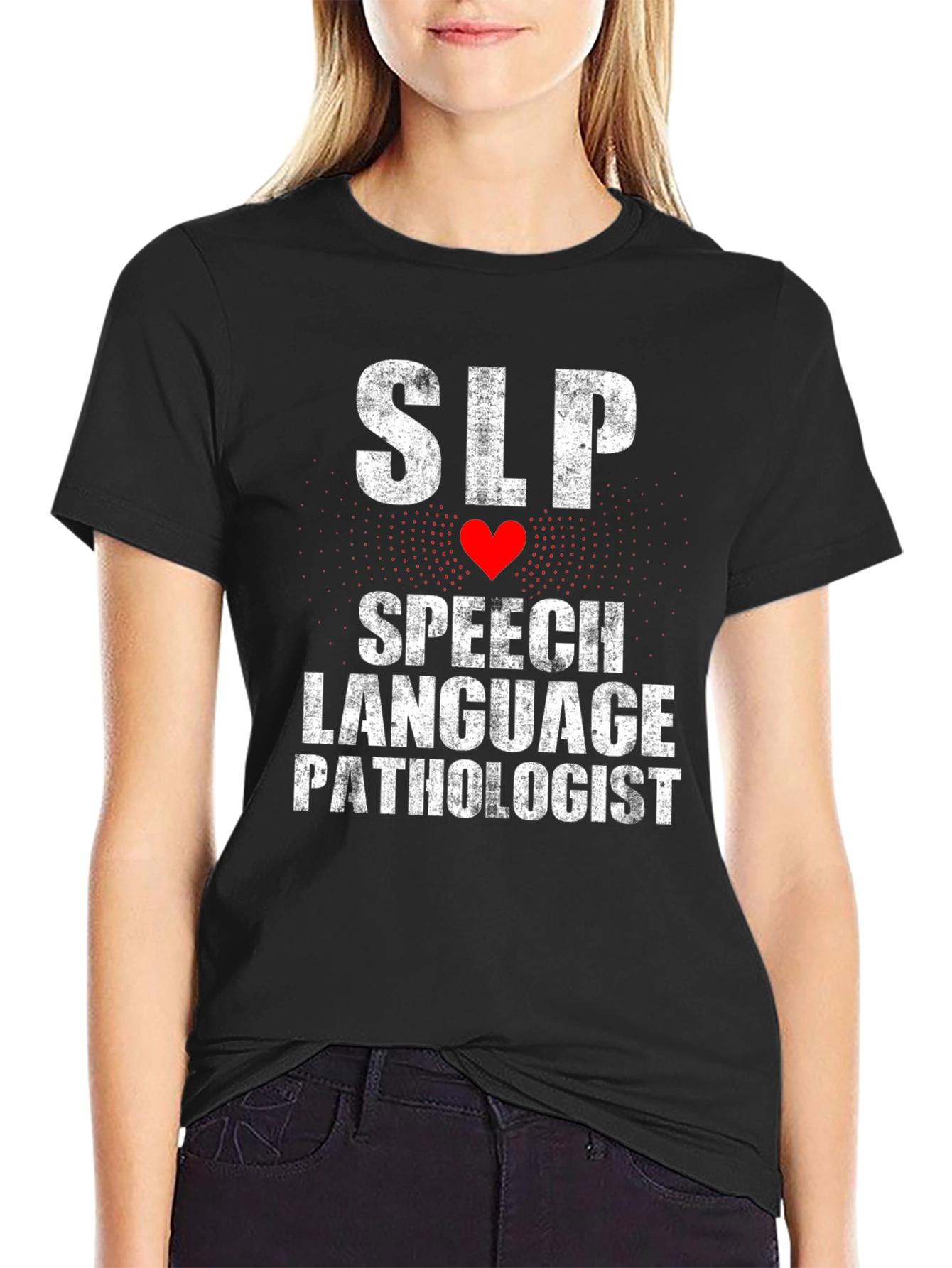 SLP Speech Language Pathologist Graphic Tee Shirt