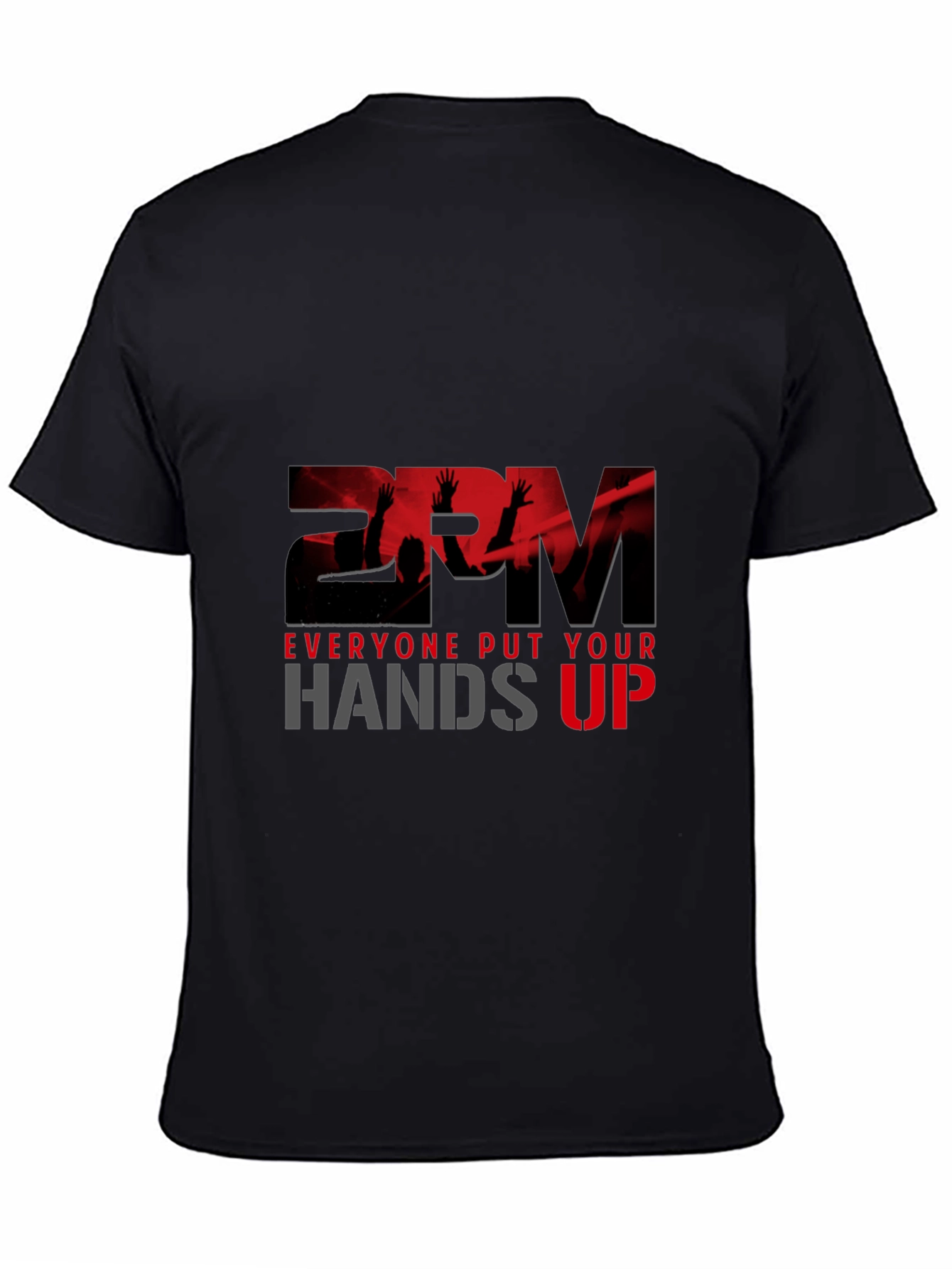 2PM Everyone Put Your Hands Up Black T-Shirt
