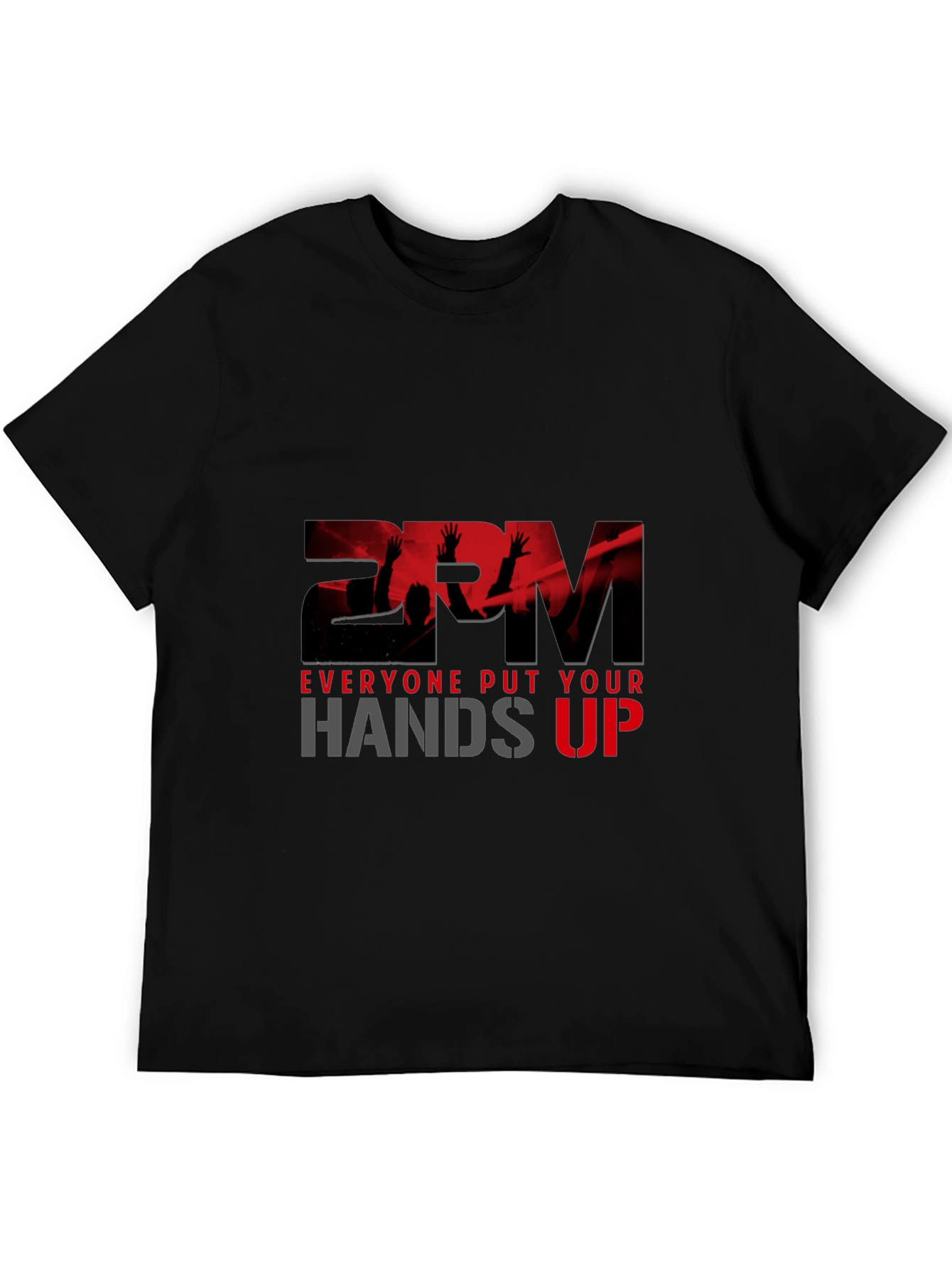 2PM Everyone Put Your Hands Up Black T-Shirt