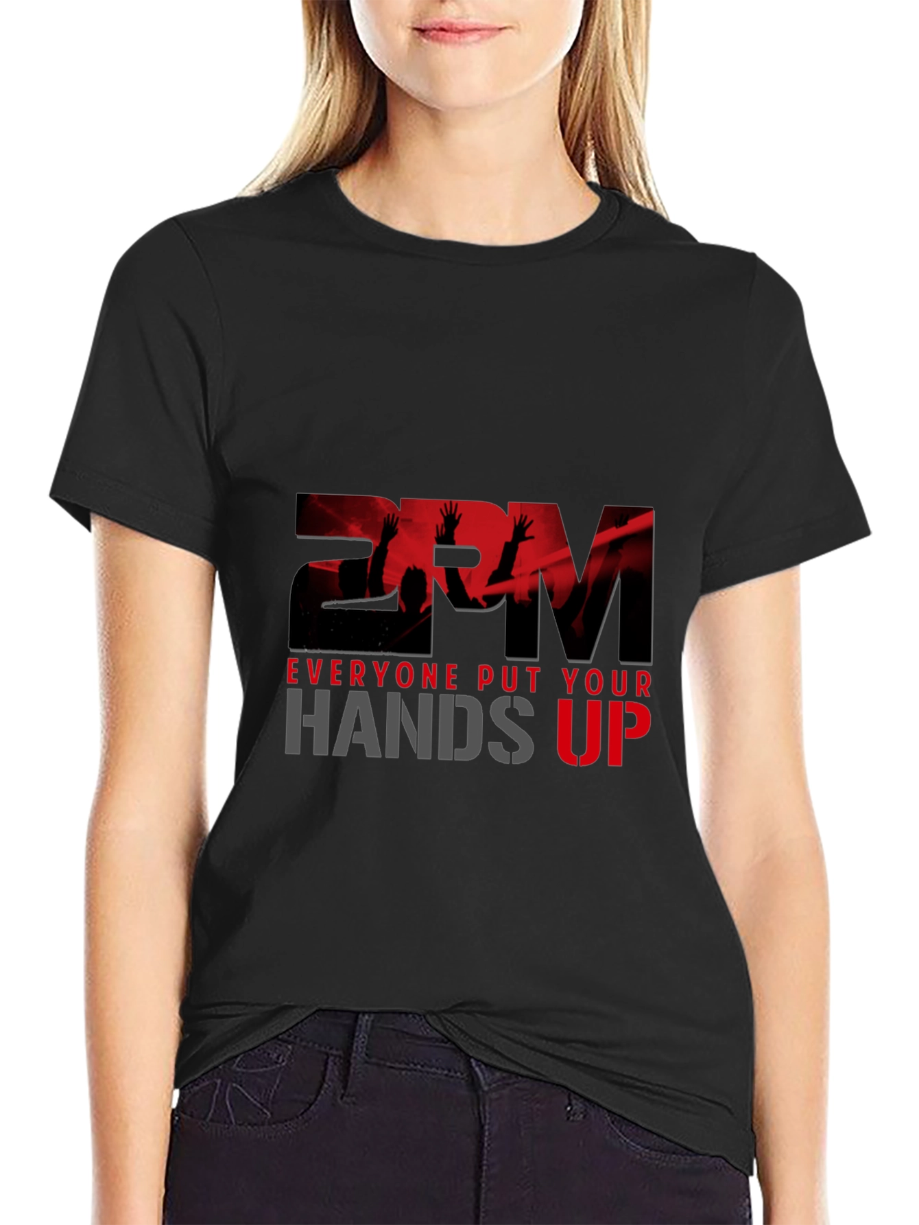 2PM Everyone Put Your Hands Up Black T-Shirt