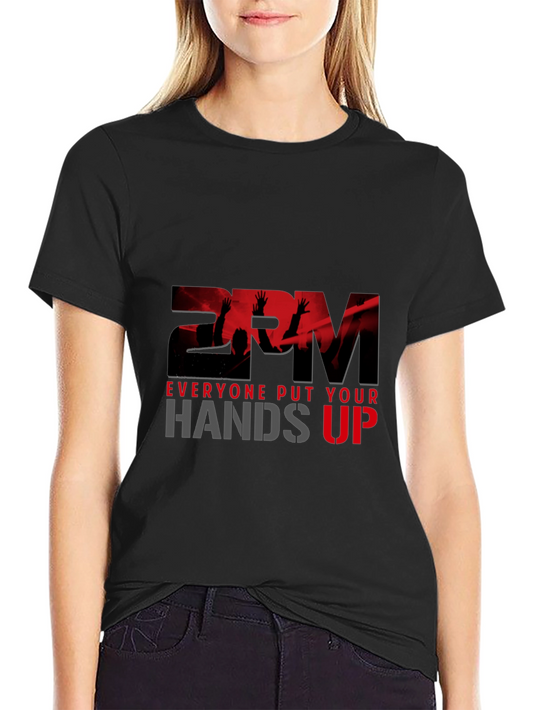 2PM Everyone Put Your Hands Up Black T-Shirt