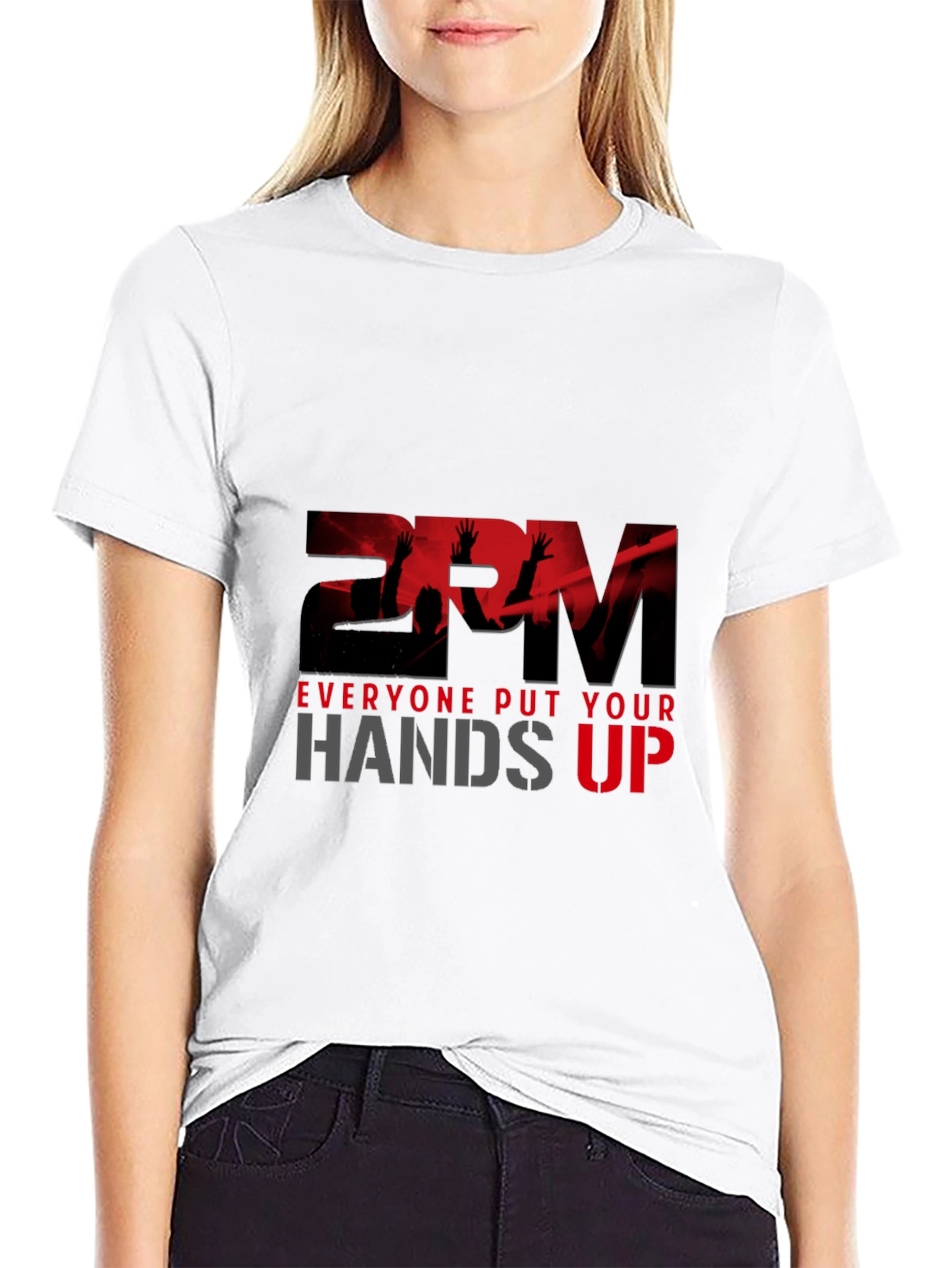 2PM Everyone Put Your Hands Up Black T-Shirt