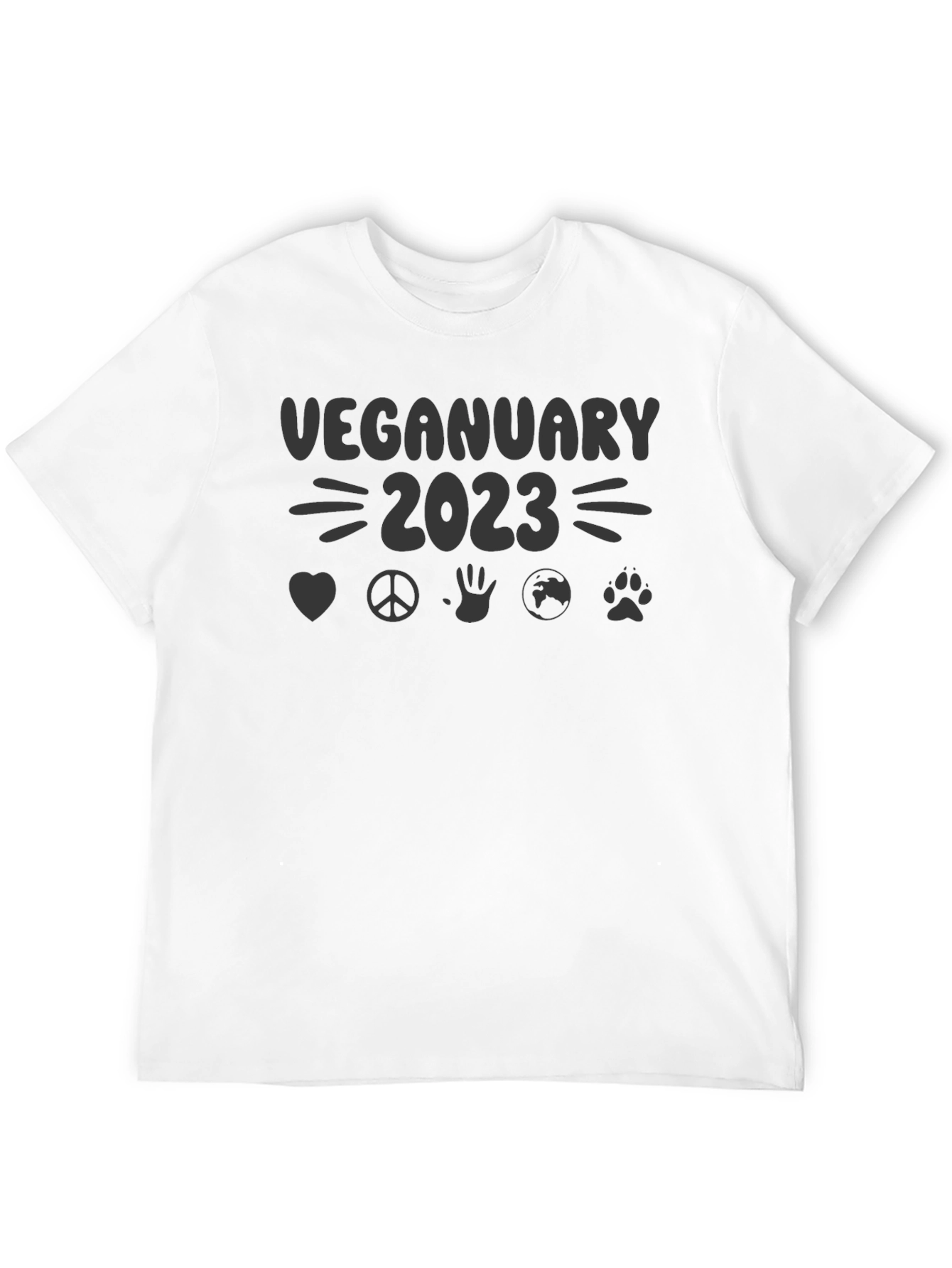 Veganuary 2023 Graphic T-Shirt