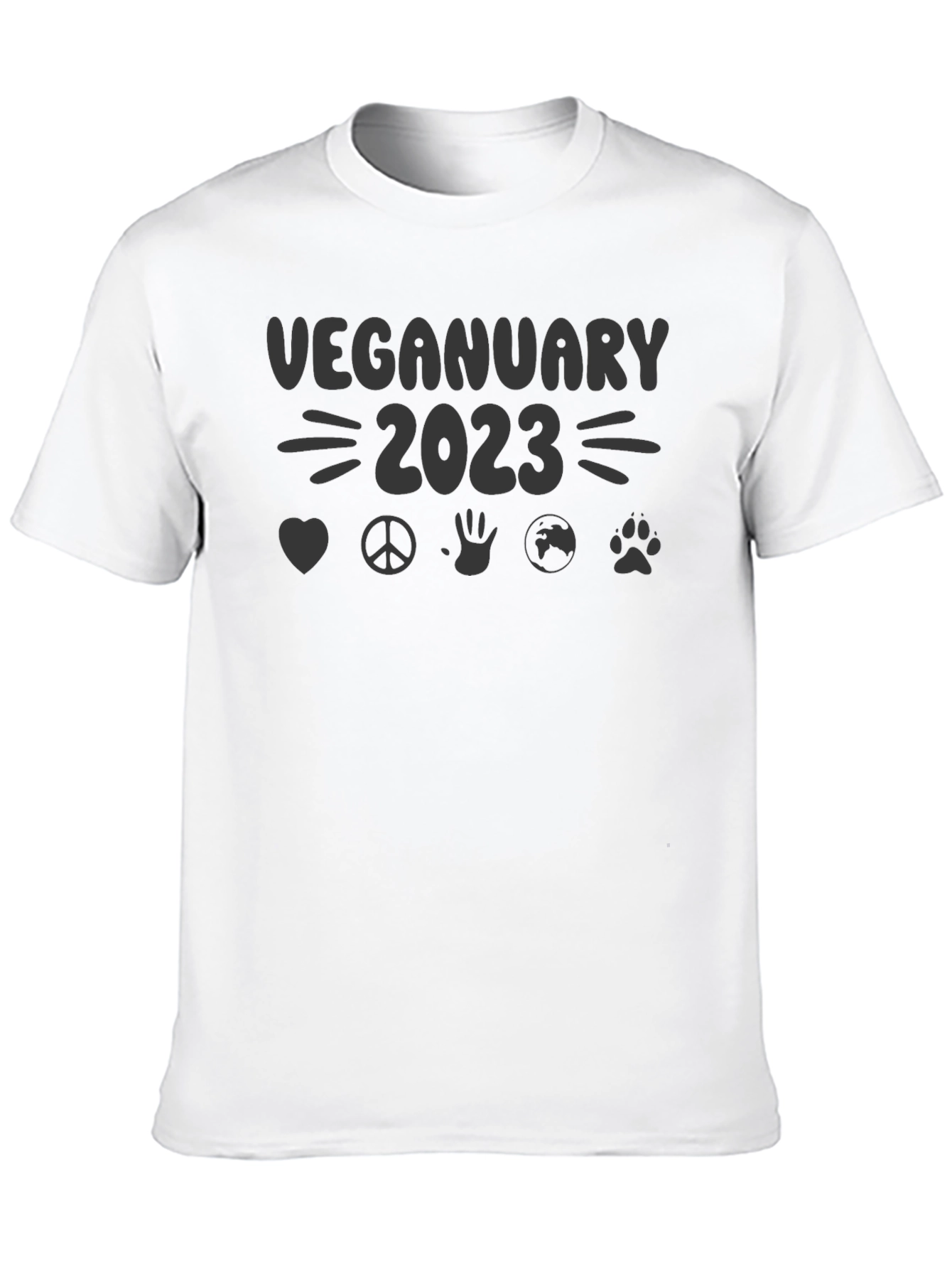 Veganuary 2023 Graphic T-Shirt
