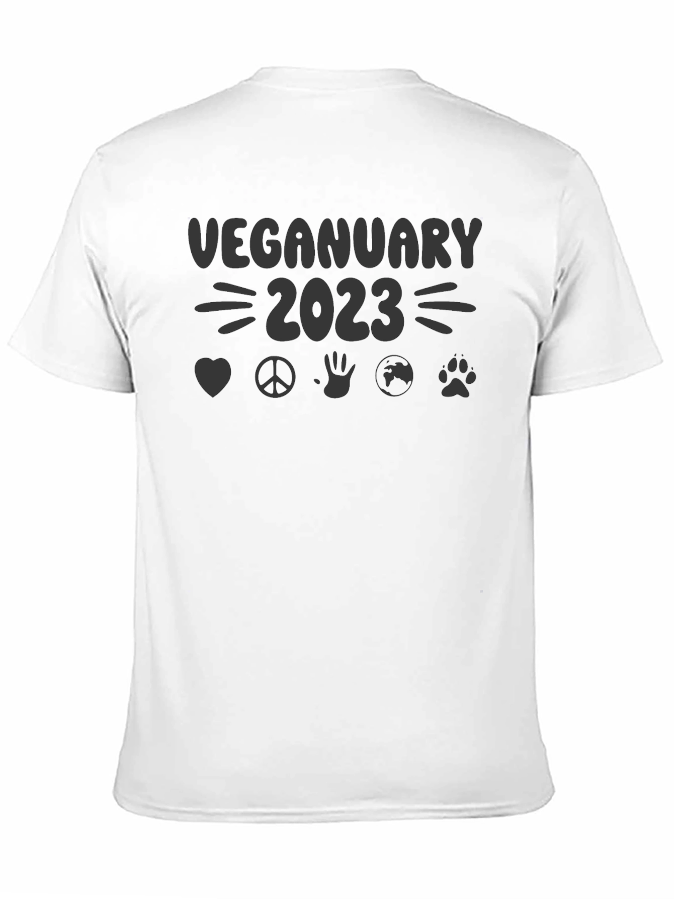 Veganuary 2023 Graphic T-Shirt