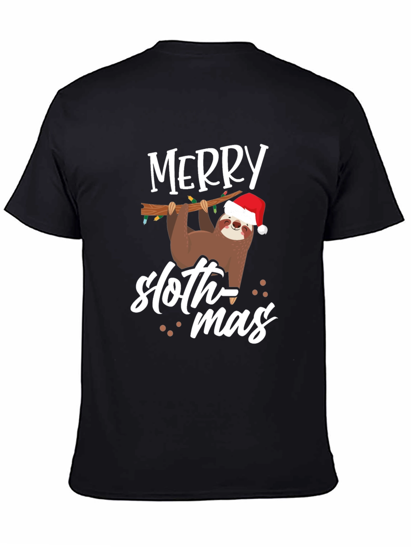 Merry Sloth-mas Graphic T-Shirt