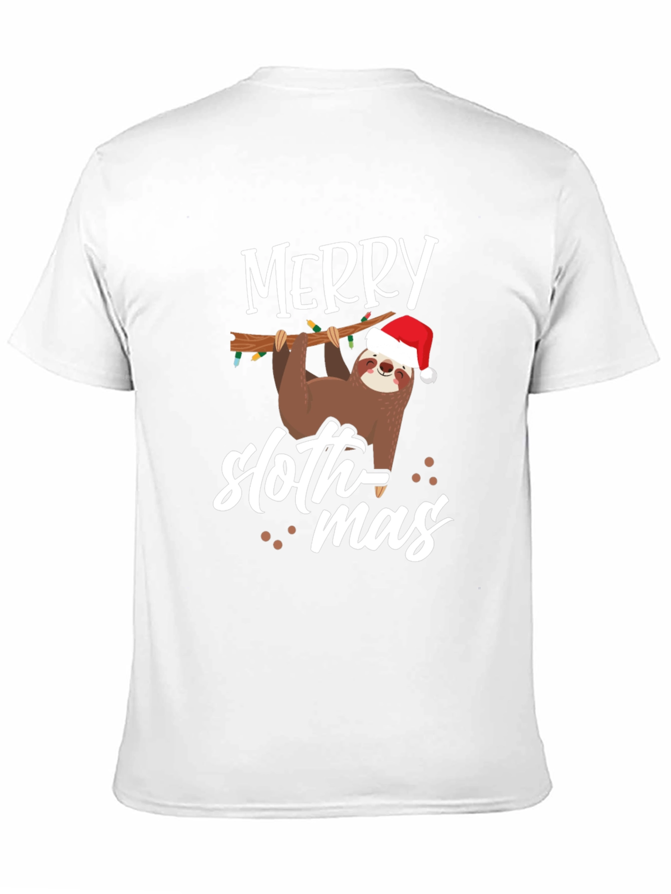 Merry Sloth-mas Graphic T-Shirt