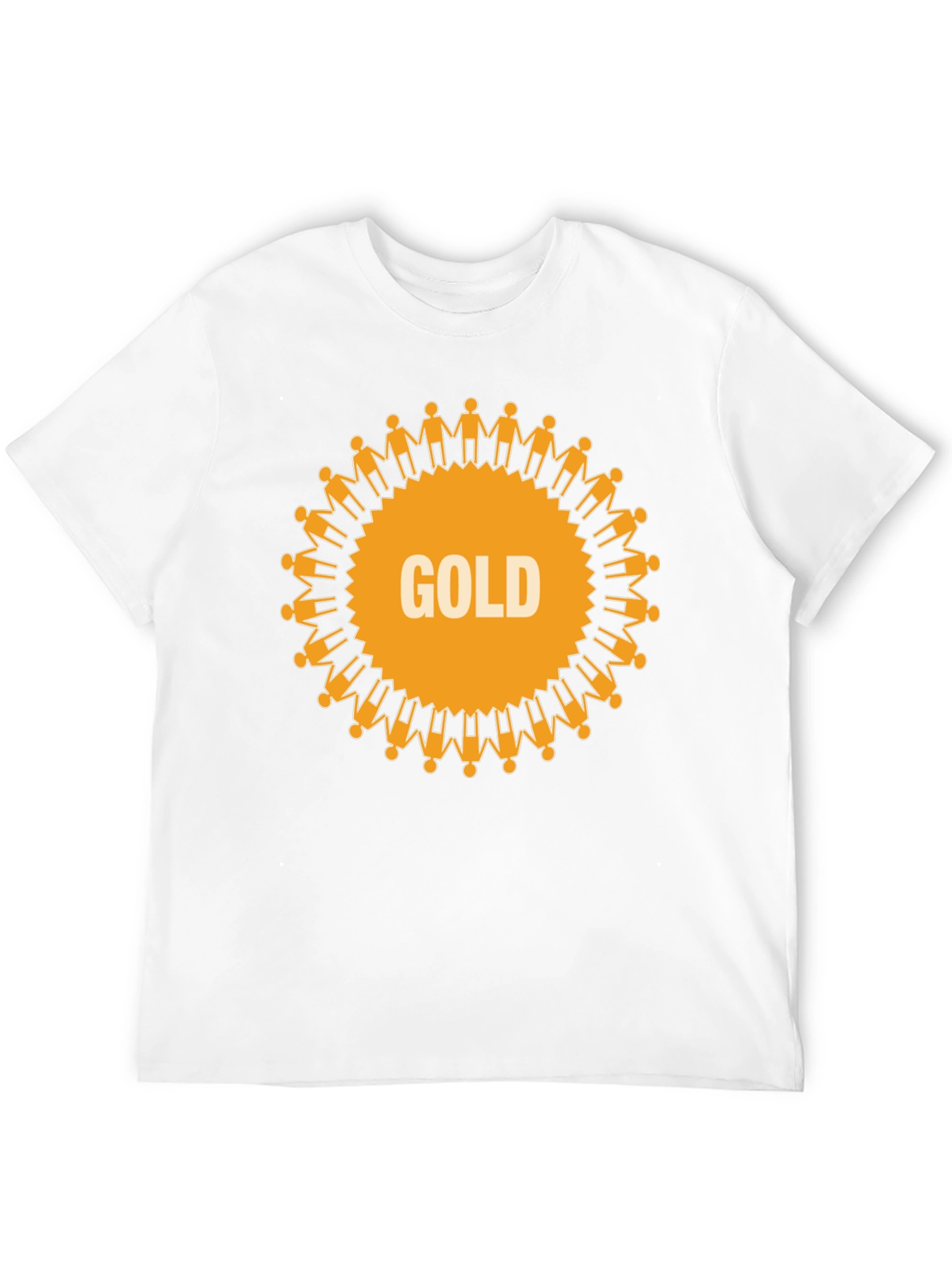 Unity Gold Graphic Tee - Black