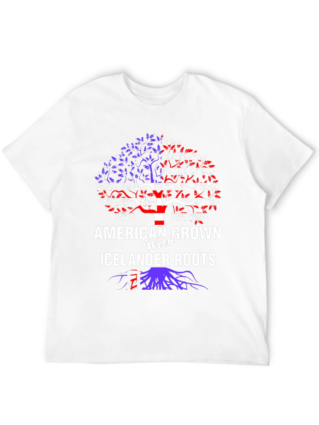 American Grown with Islander Roots T-Shirt