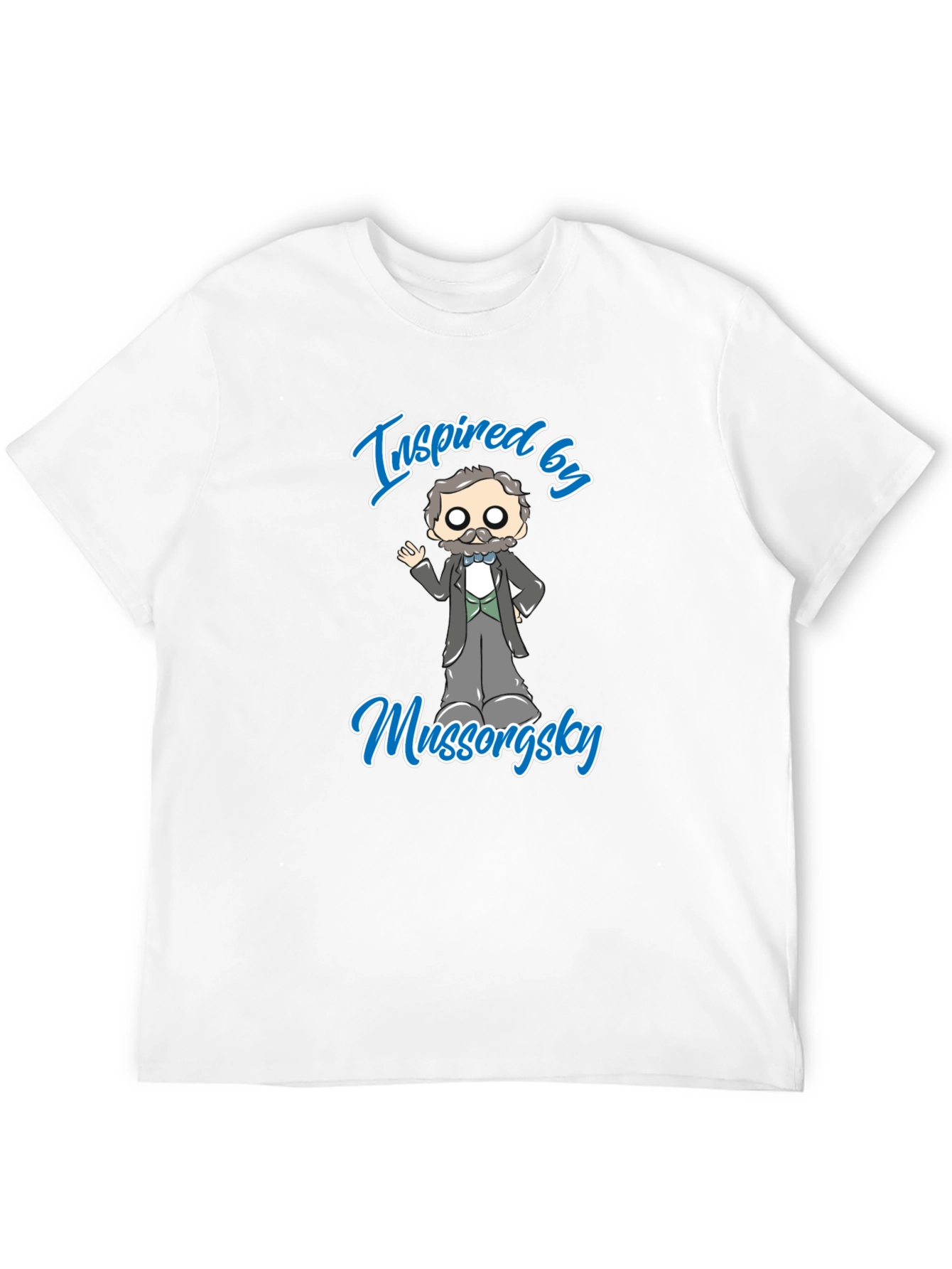 Inspired by Mussorgsky Black T-Shirt