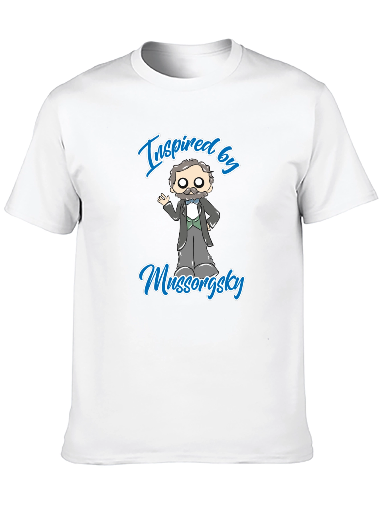 Inspired by Mussorgsky Black T-Shirt