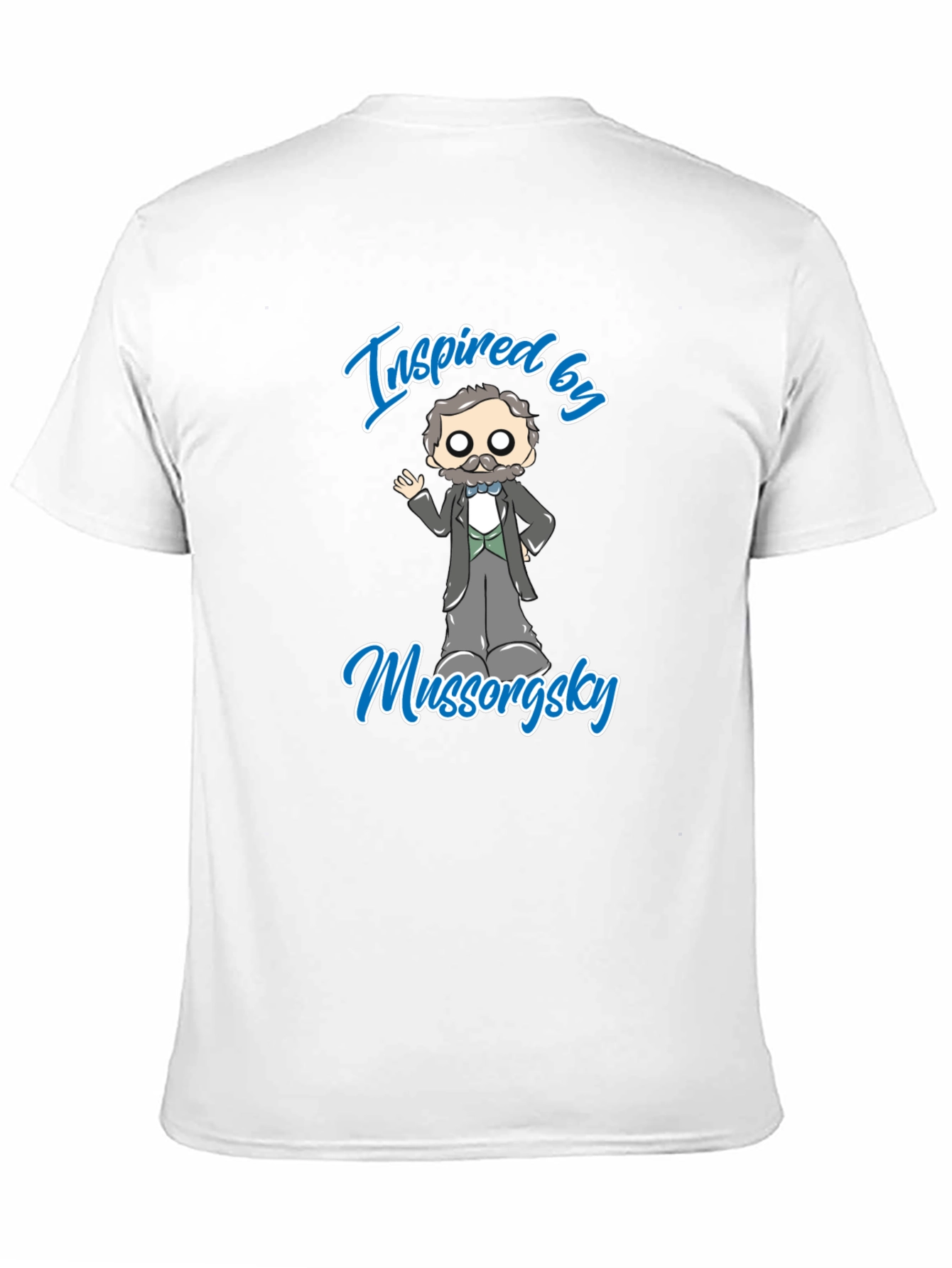 Inspired by Mussorgsky Black T-Shirt