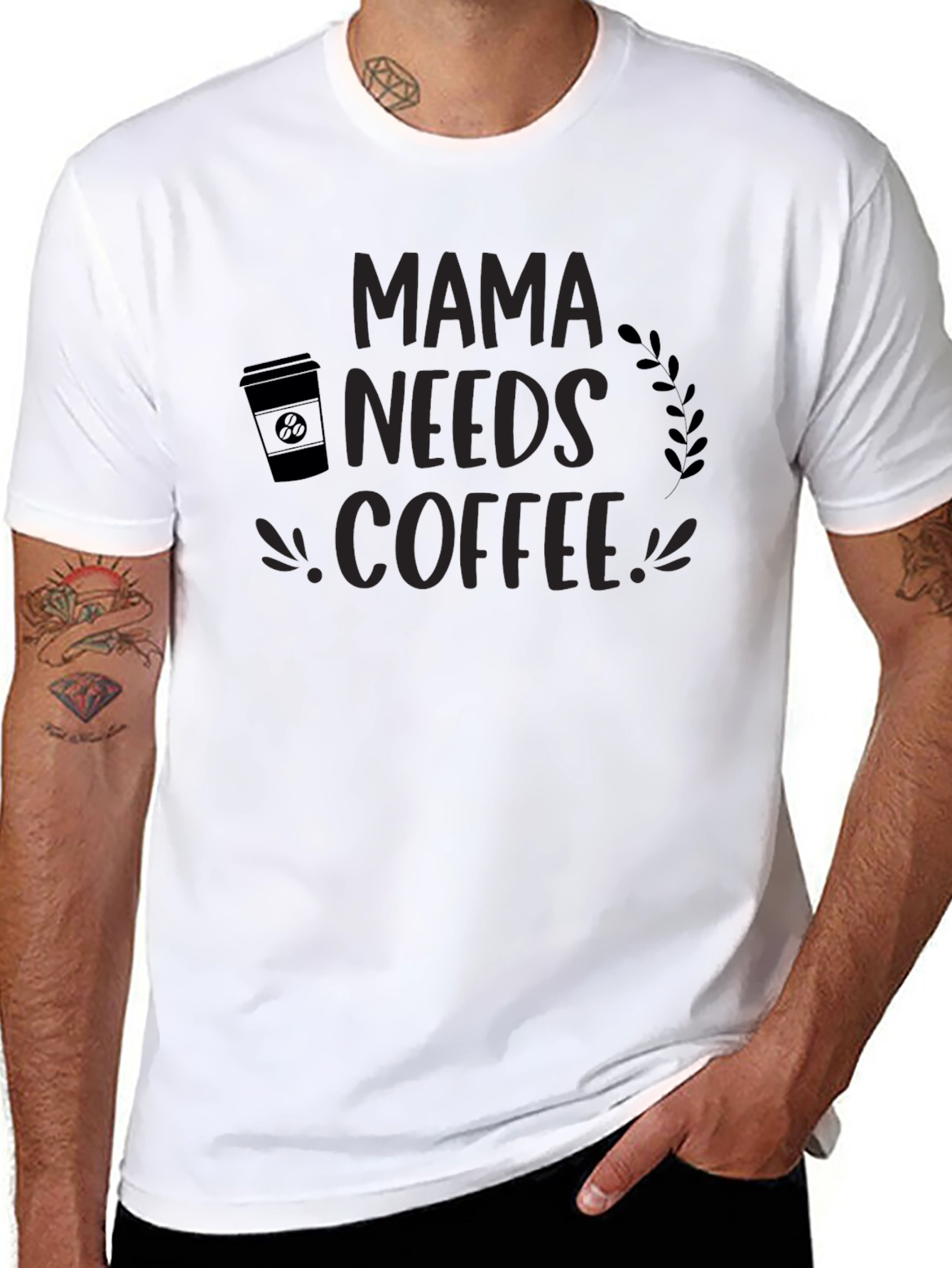 Mama Needs Coffee T-Shirt - Stylish Comfort!