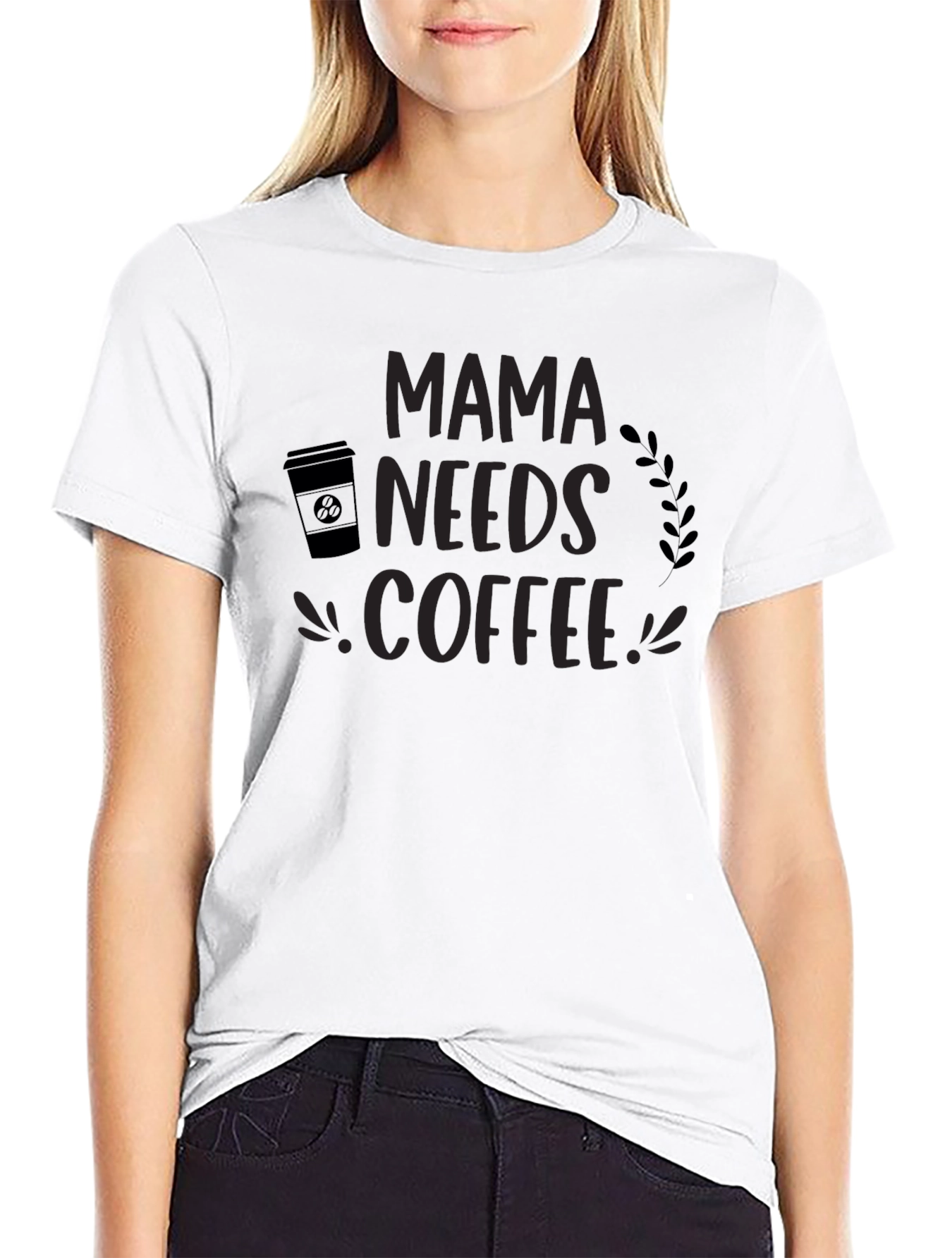 Mama Needs Coffee T-Shirt - Stylish Comfort!