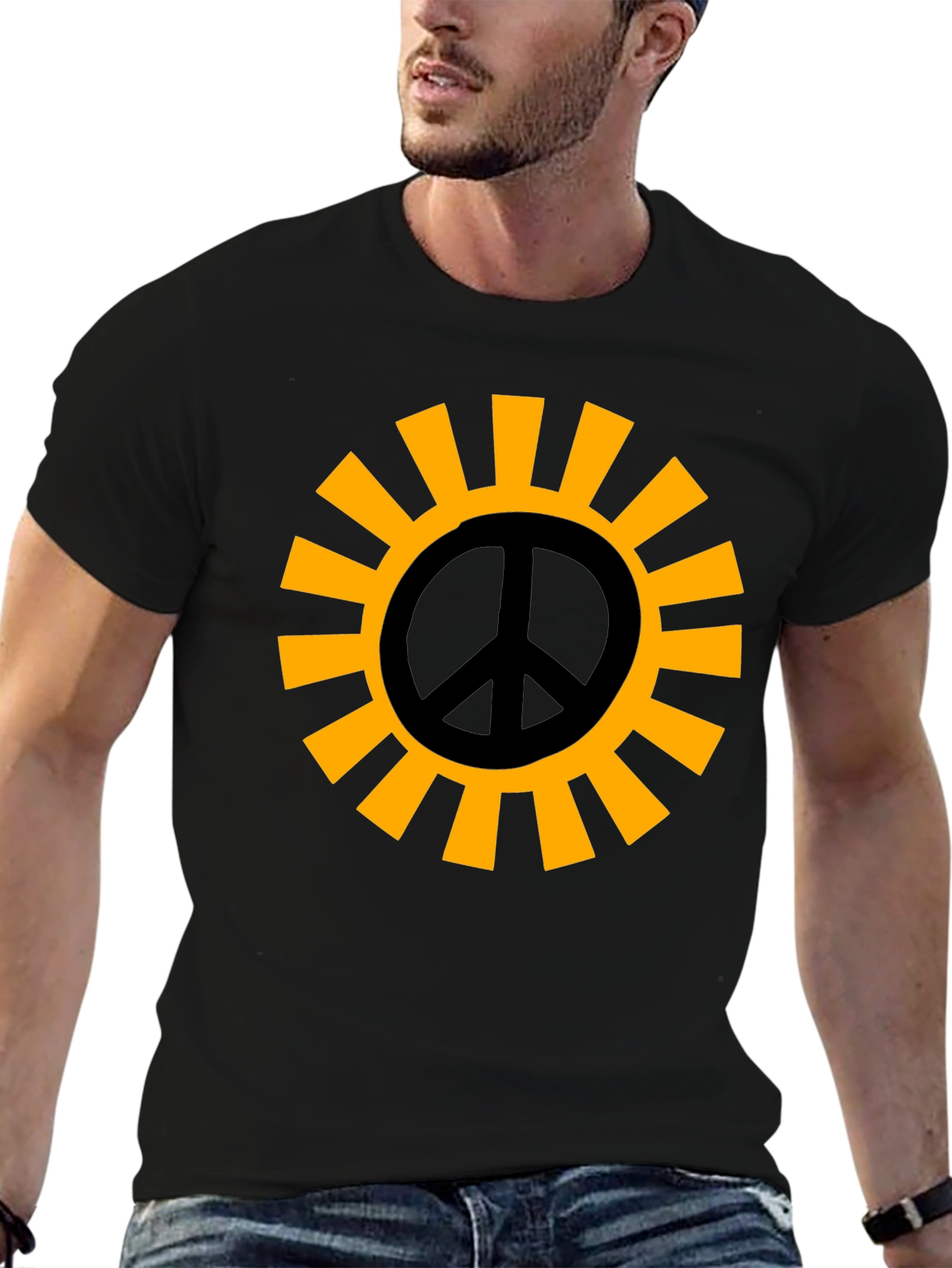 Peace Sun Graphic T-Shirt