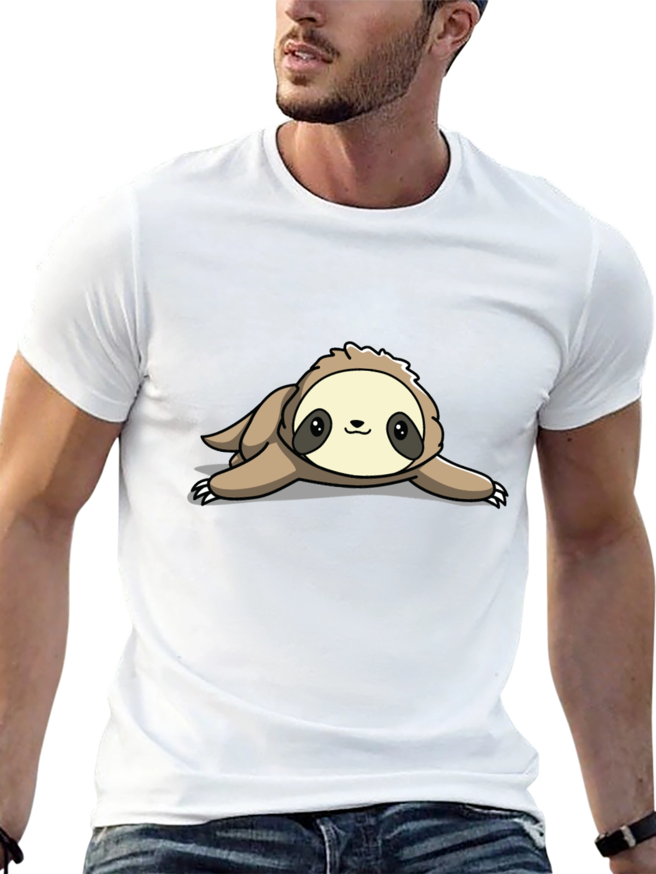 Cute Sloth T-Shirt - Relaxed & Comfy Tee