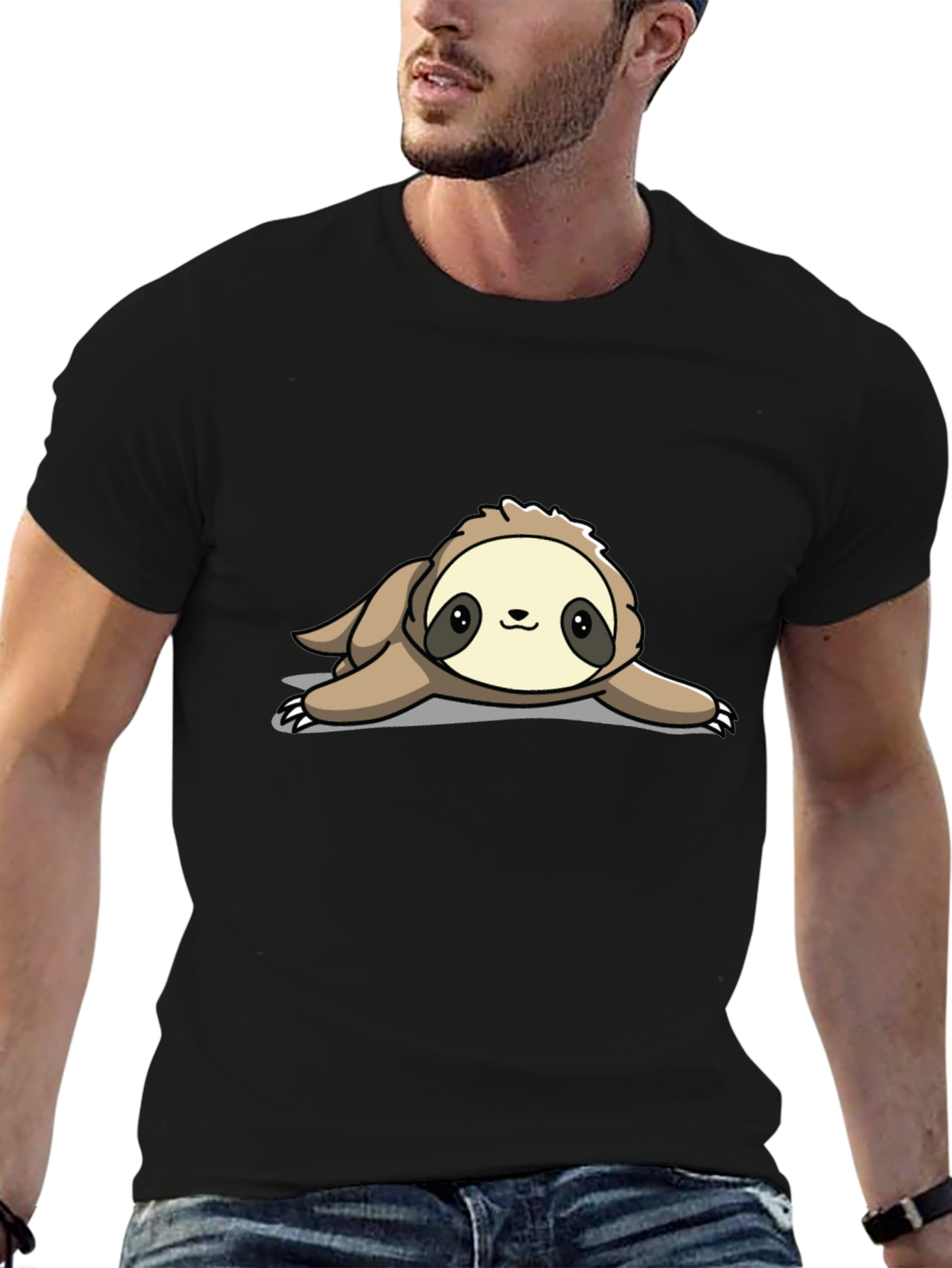 Cute Sloth T-Shirt - Relaxed & Comfy Tee