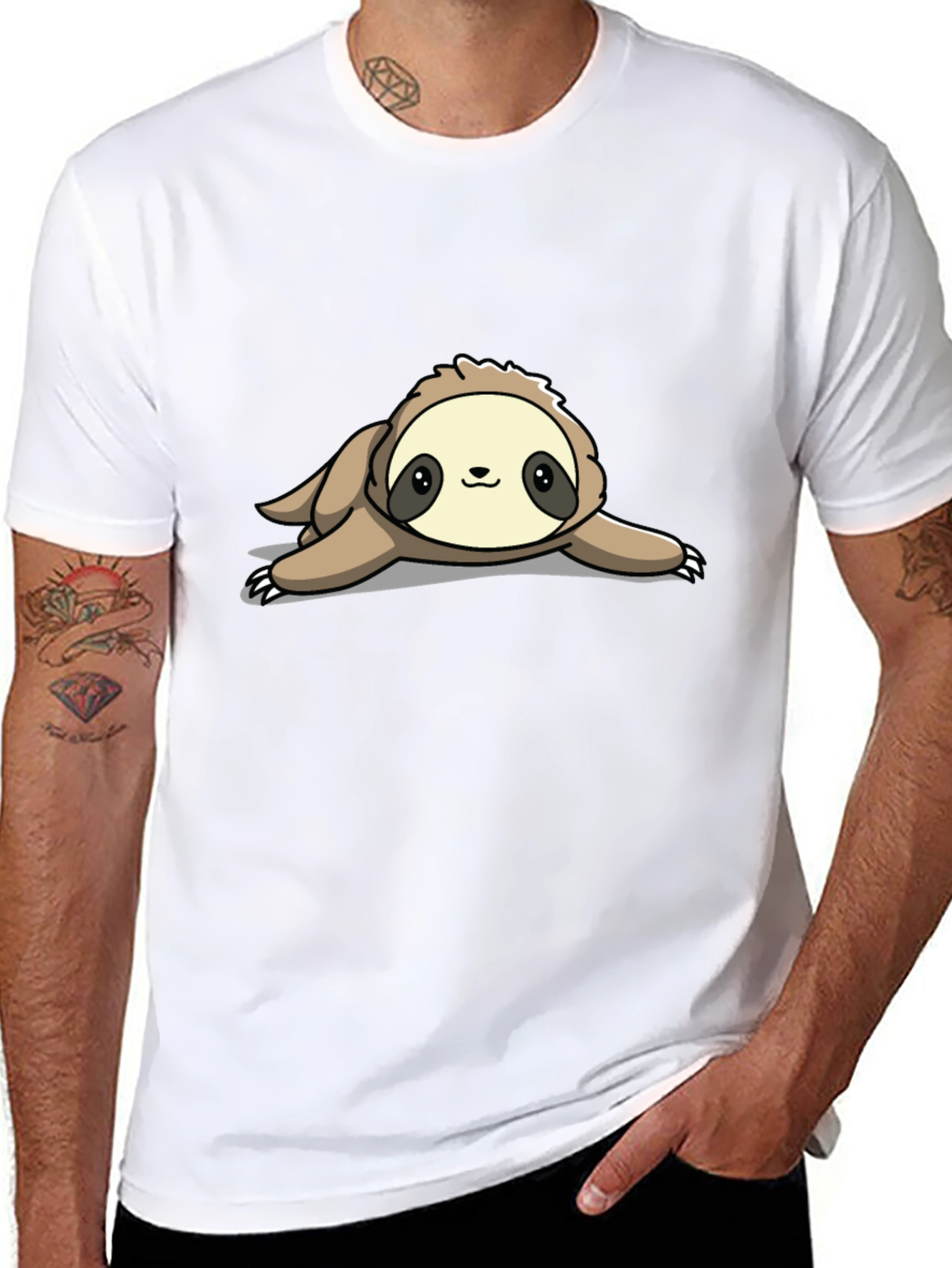 Cute Sloth T-Shirt - Relaxed & Comfy Tee