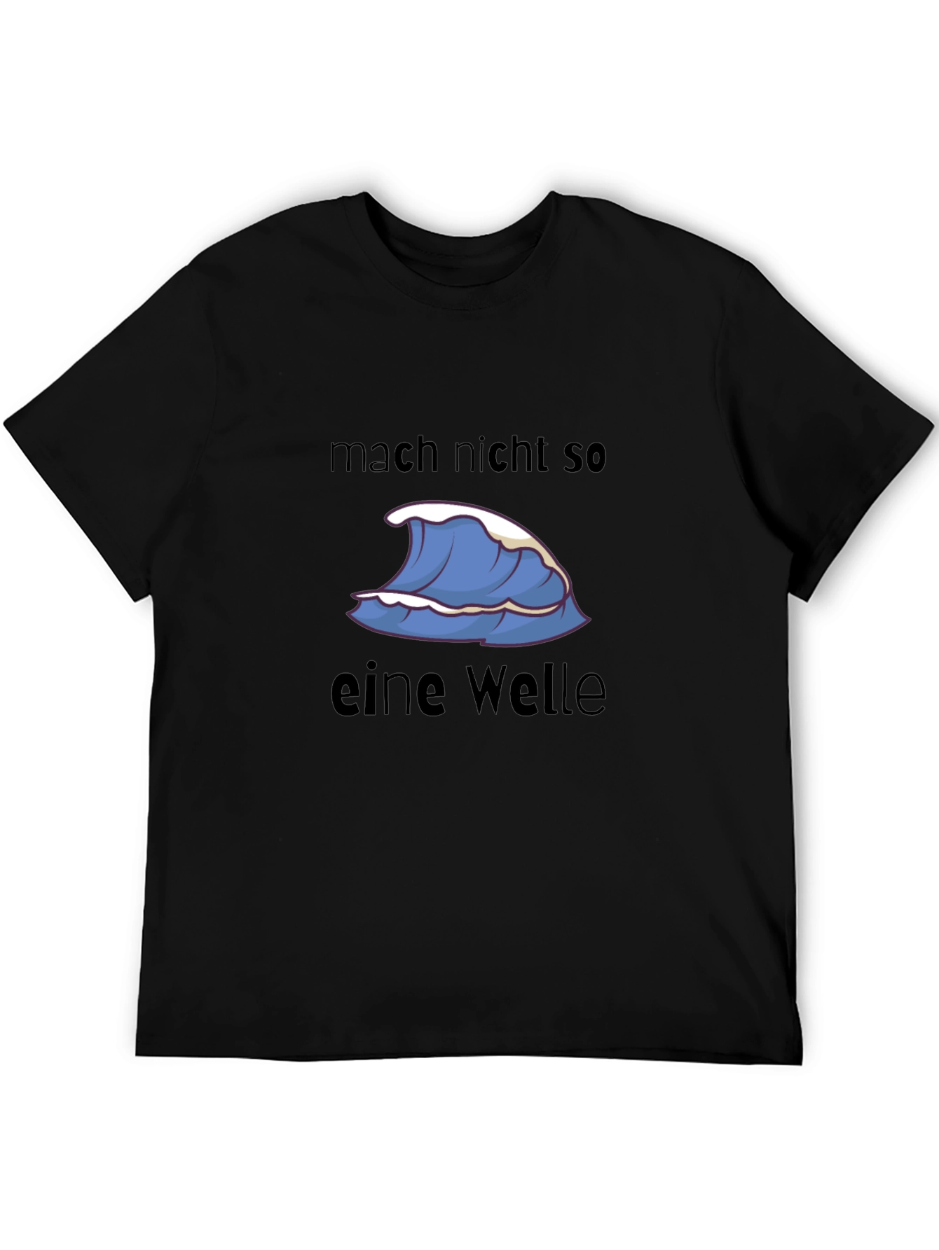 Wave Graphic T-Shirt -  Dont Make Waves Tee