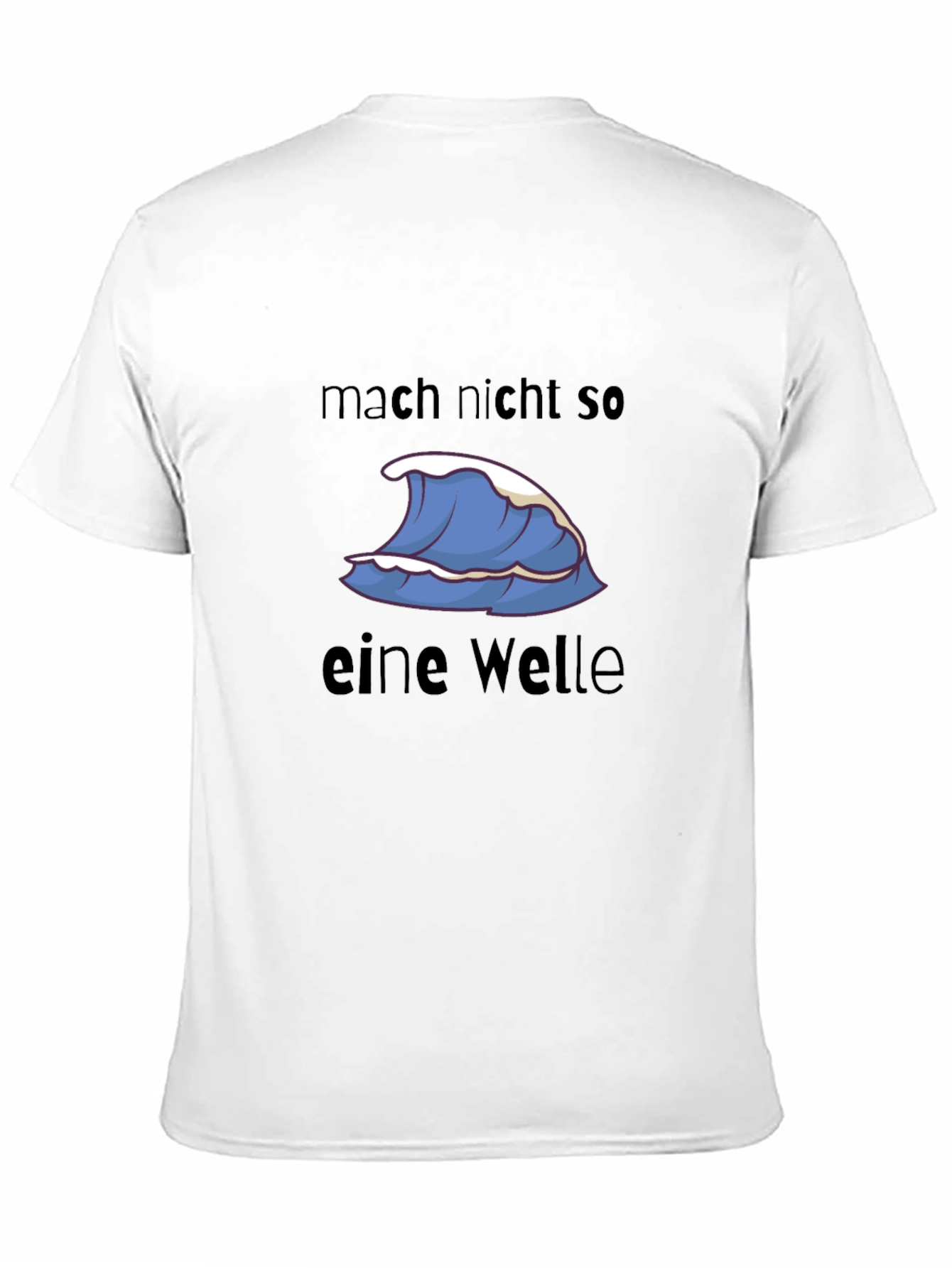 Wave Graphic T-Shirt -  Dont Make Waves Tee