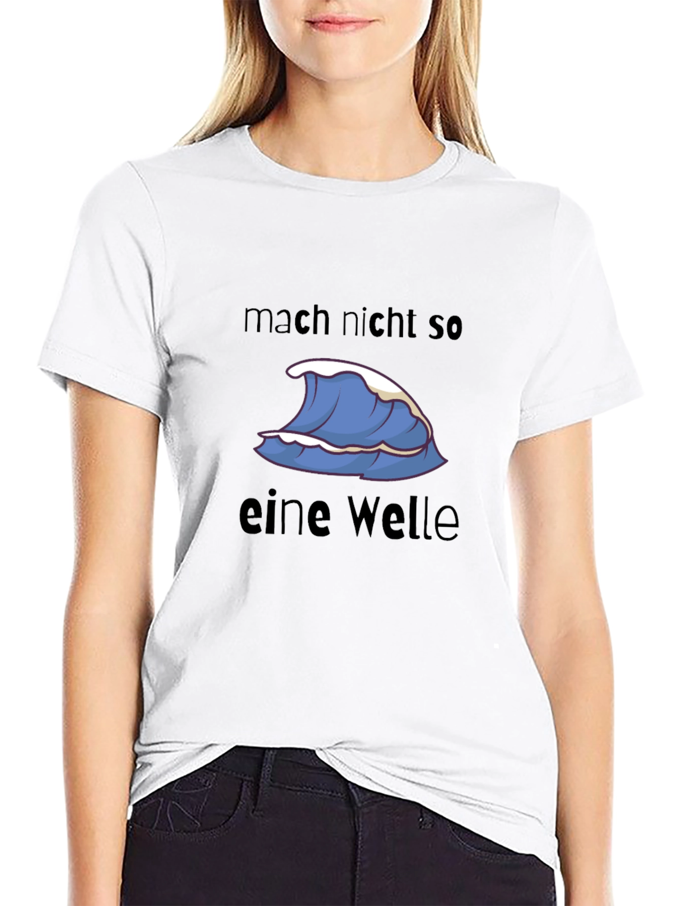Wave Graphic T-Shirt -  Dont Make Waves Tee