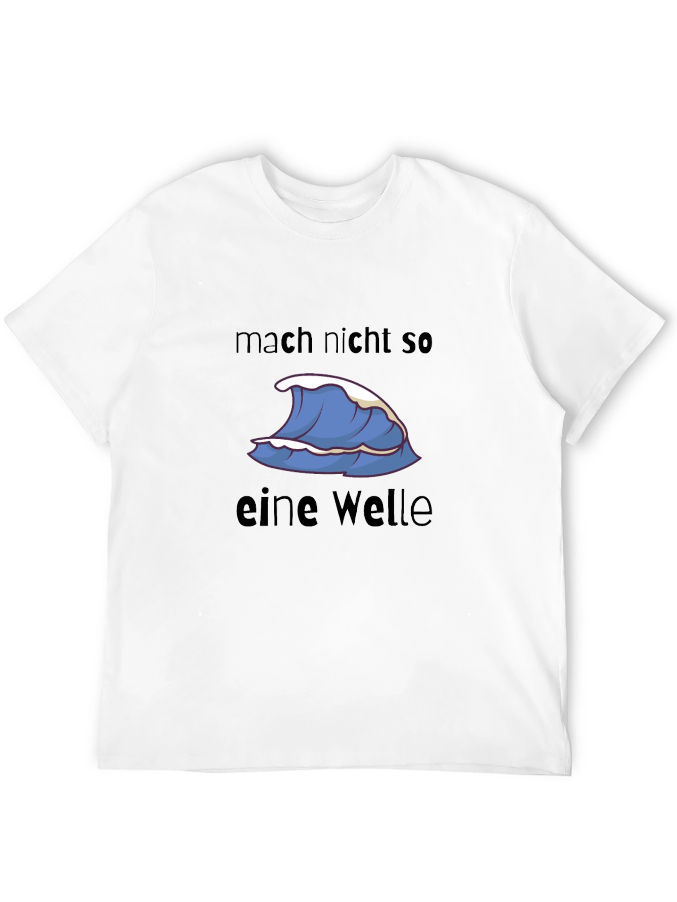 Wave Graphic T-Shirt -  Dont Make Waves Tee