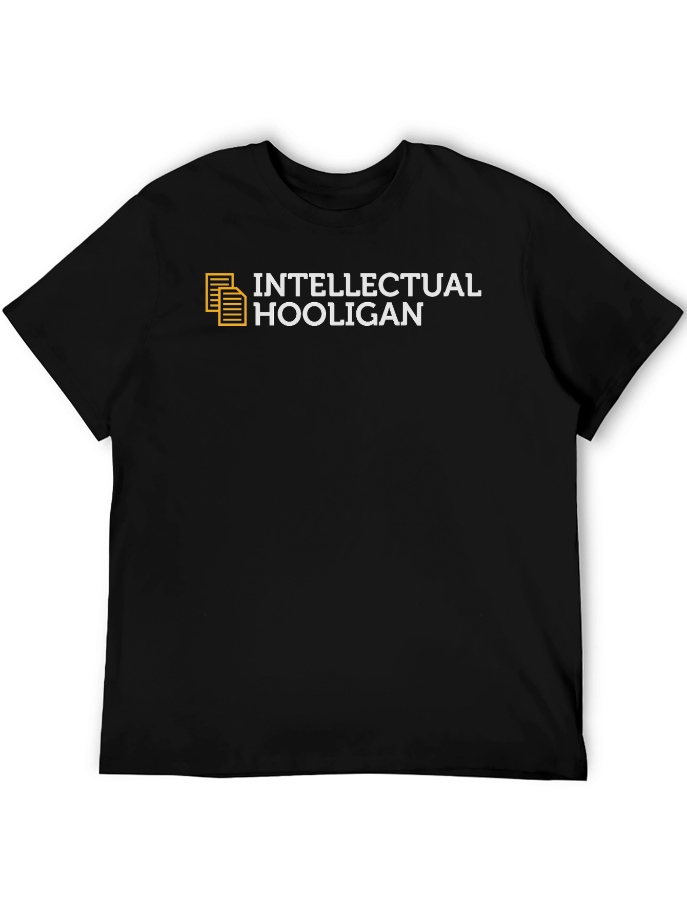 Intellectual Hooligan Black Graphic Tee