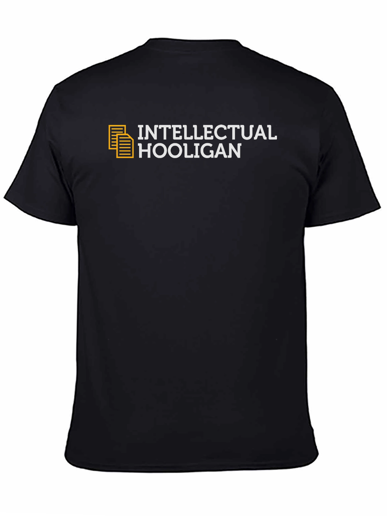 Intellectual Hooligan Black Graphic Tee