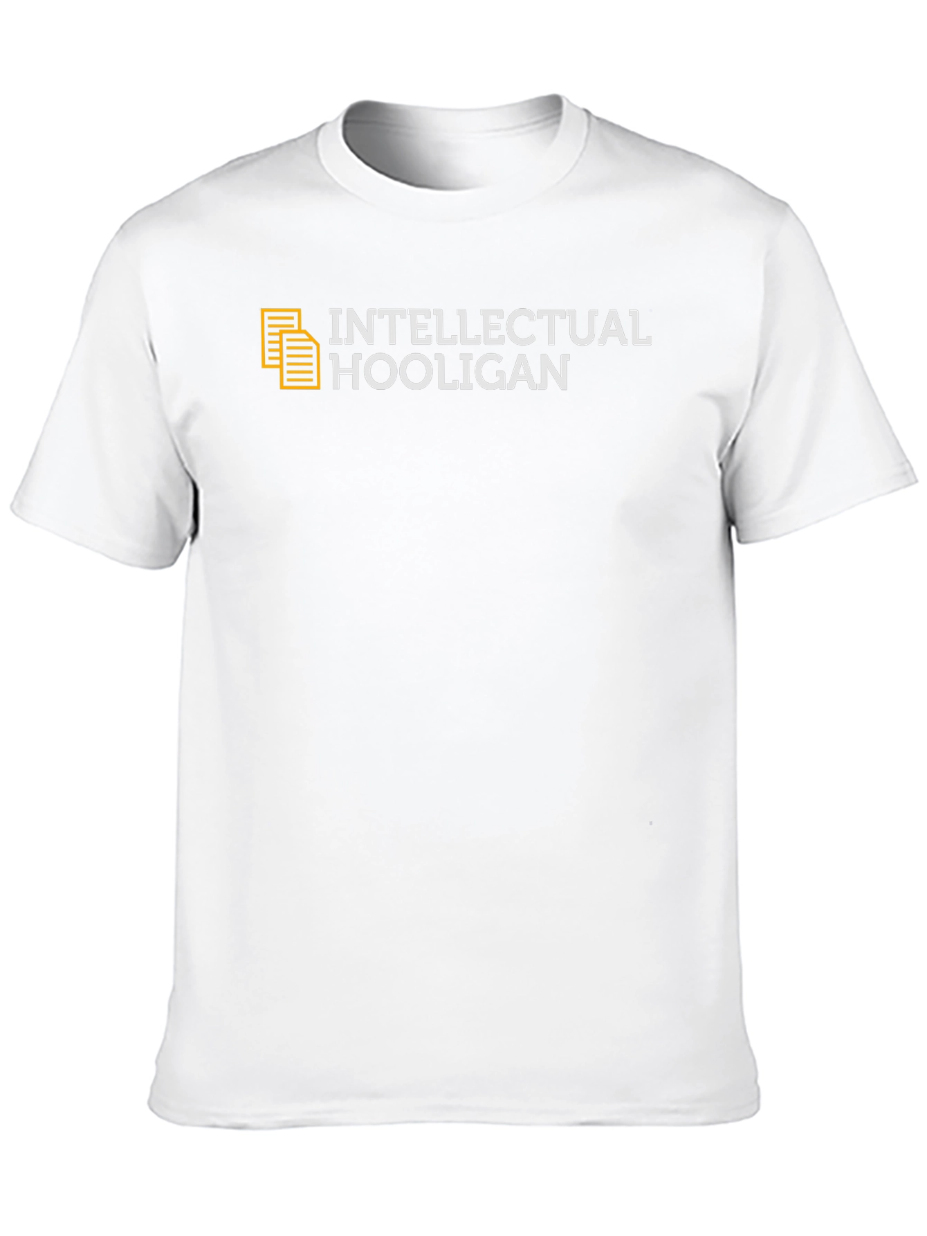Intellectual Hooligan Black Graphic Tee