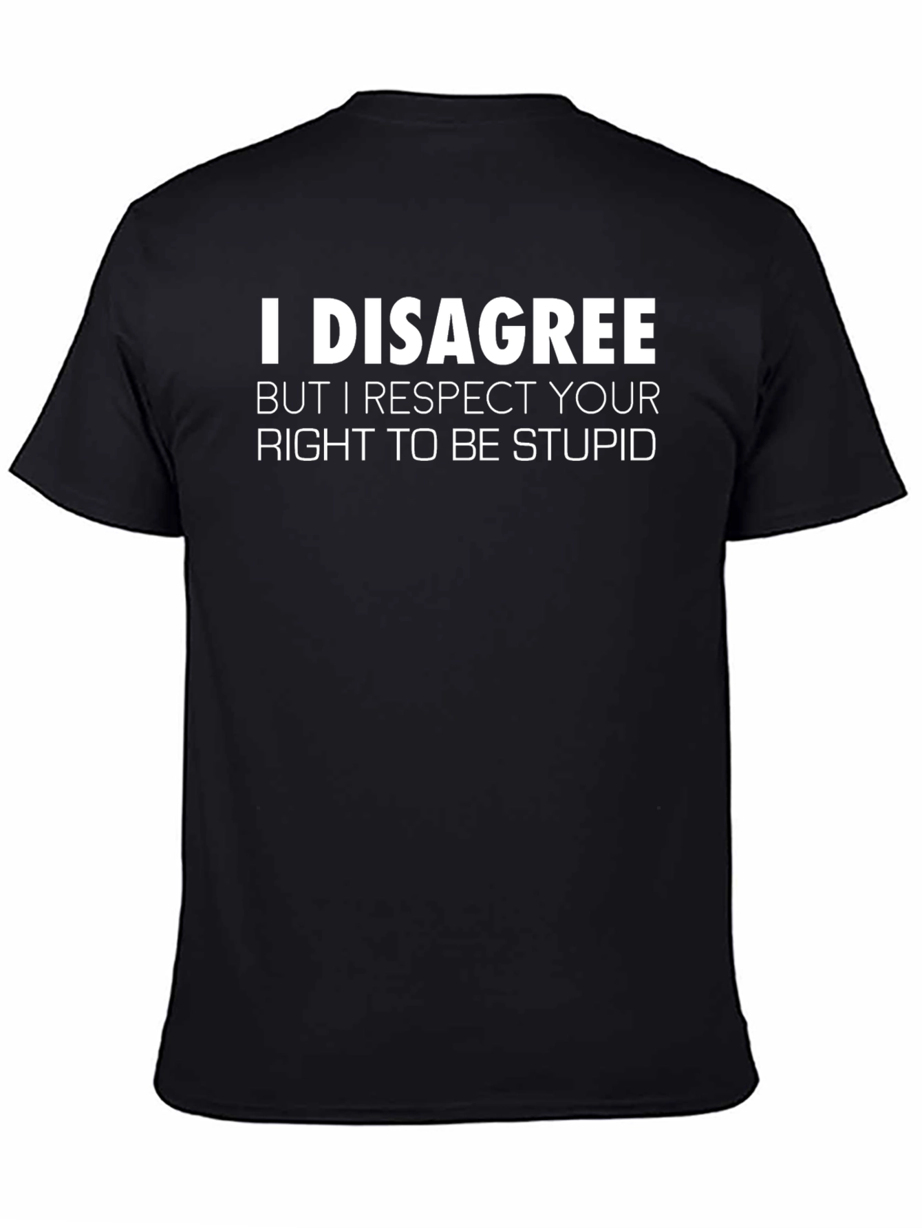 I Disagree Graphic T-Shirt - Mens Funny Tee